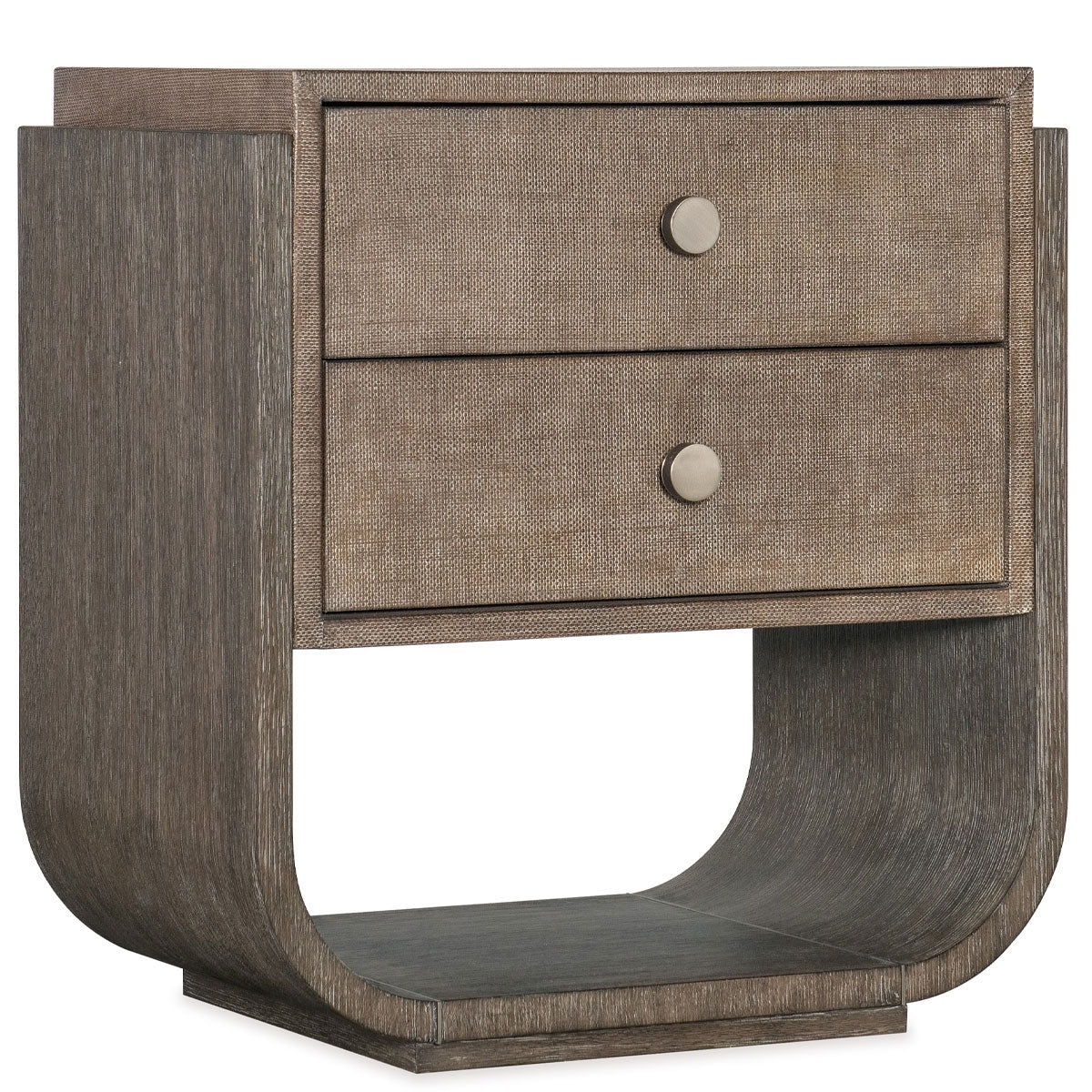 Modern Mood Dark 2 Drawer Nightstand