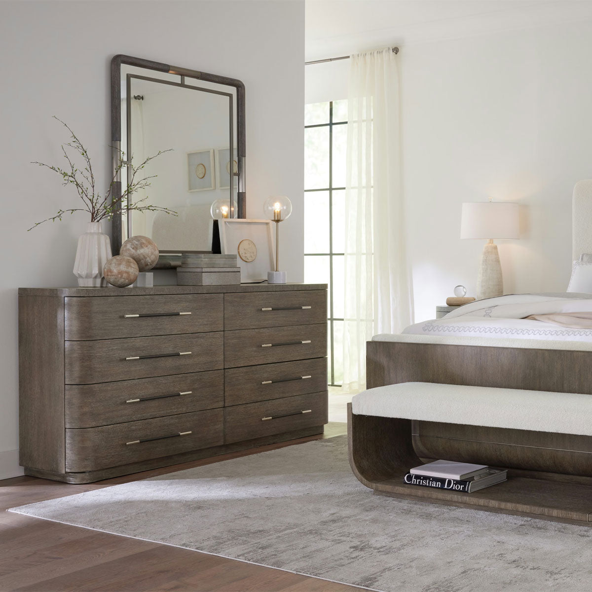 MODERN MOOD DRK DRESSER