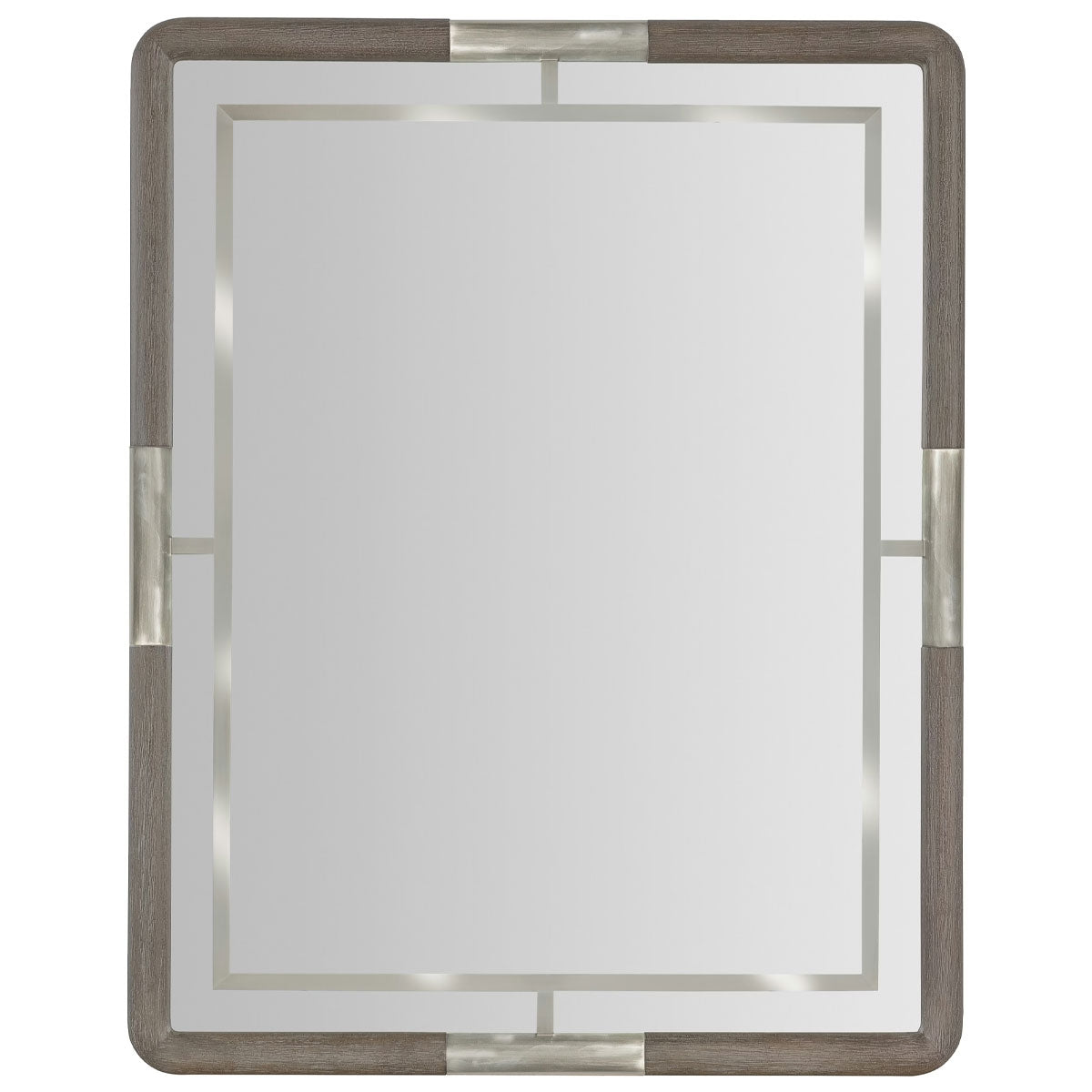 Modern Mood Dark Rectangular Mirror