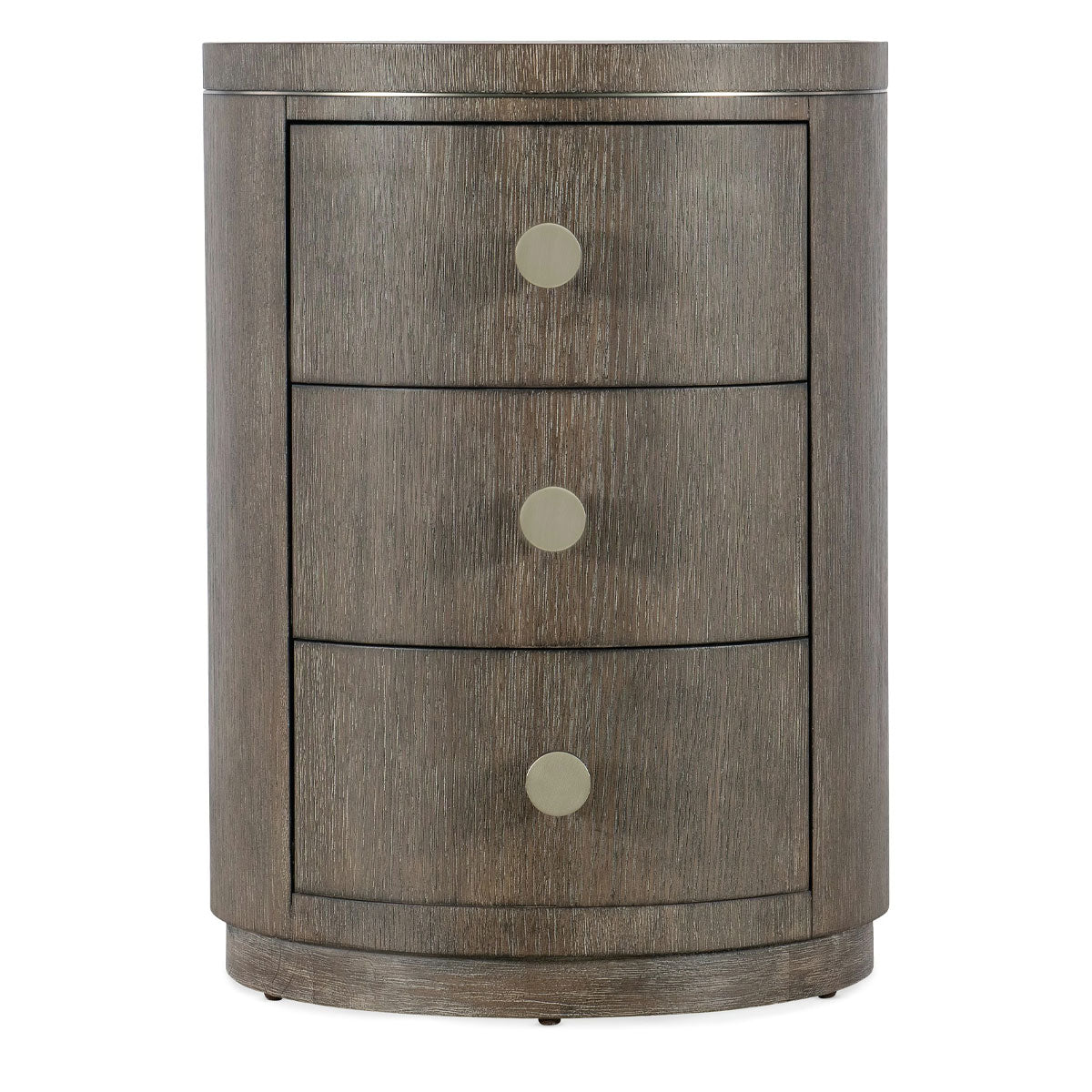 Modern Mood Drk Round Nightstand