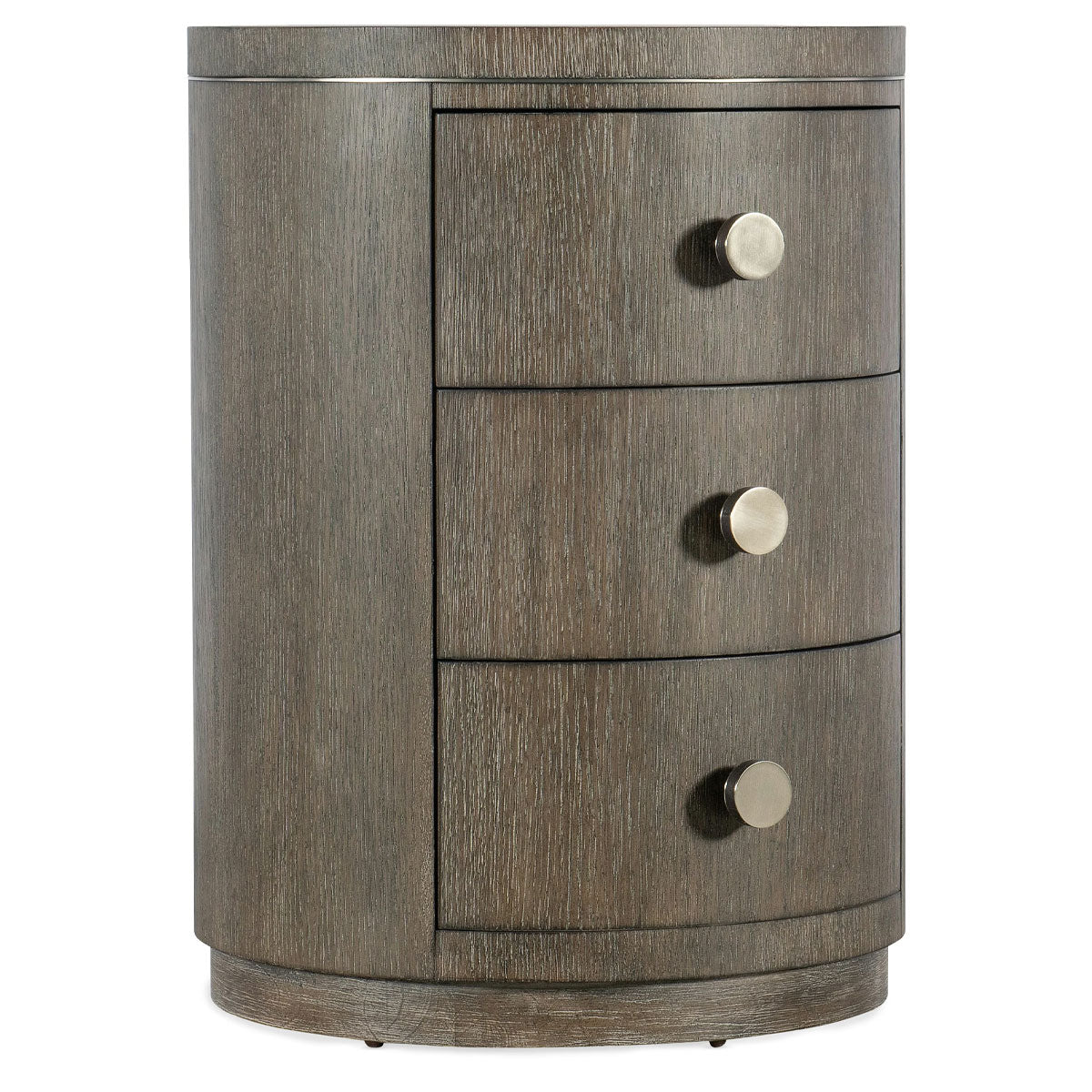 Modern Mood Drk Round Nightstand