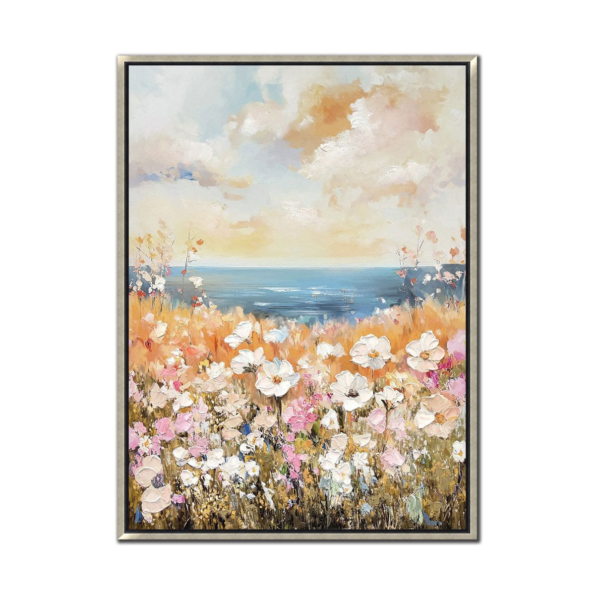 SEASIDE BLOOMSCAPE COASTAL ART
