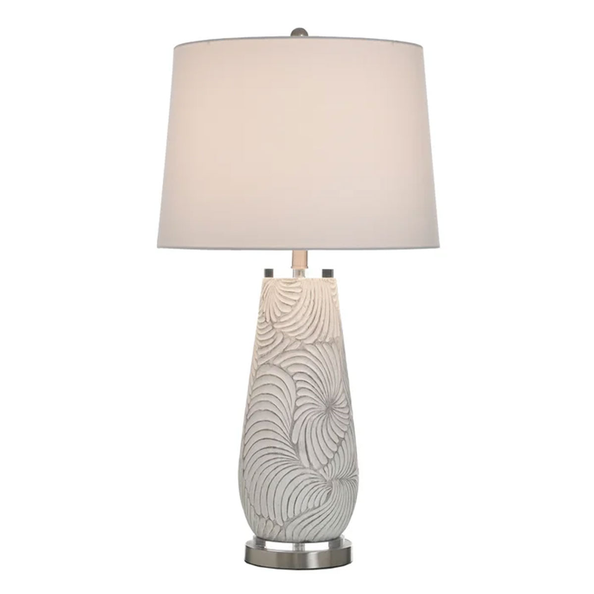 Glina Silver/acrylic T Lamp