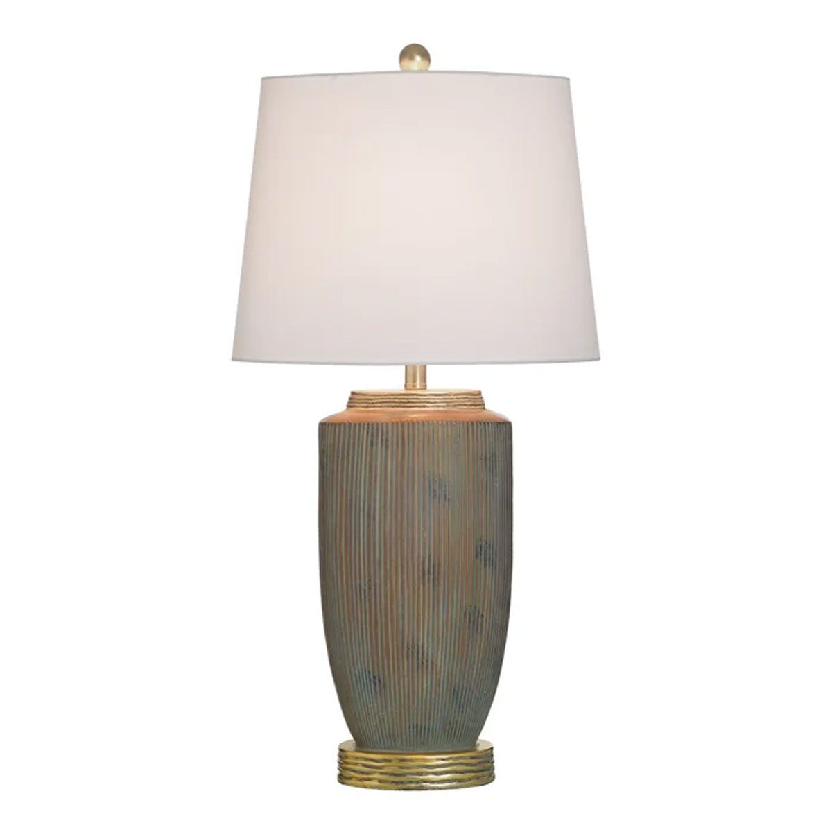 Testraffine Gold Trad Table Lamp