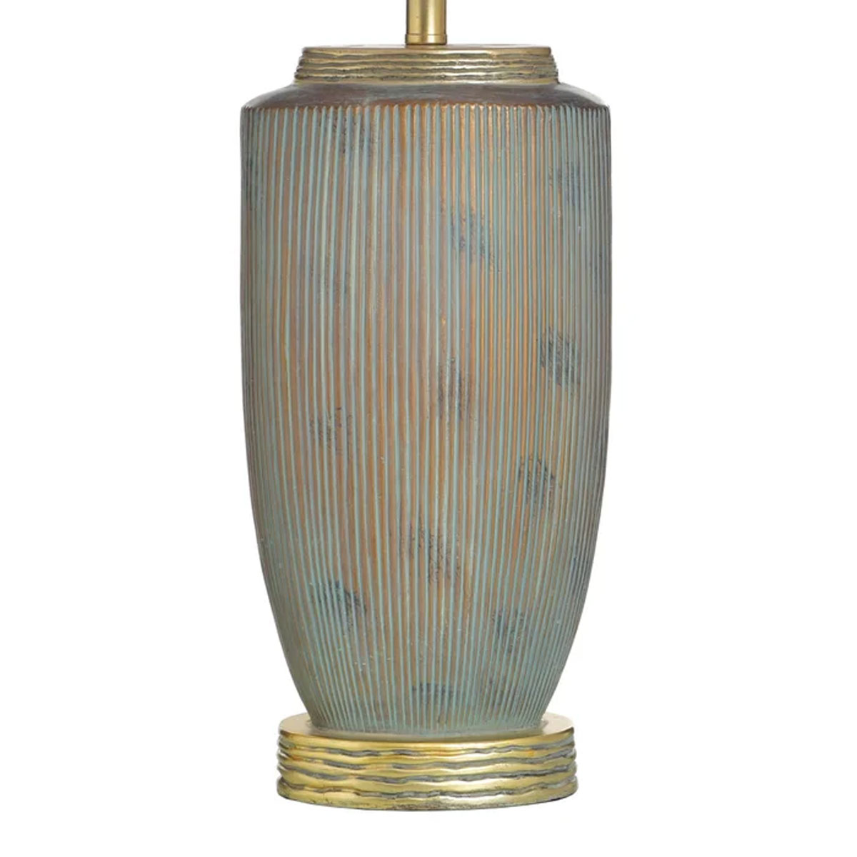 Testraffine Gold Trad Table Lamp