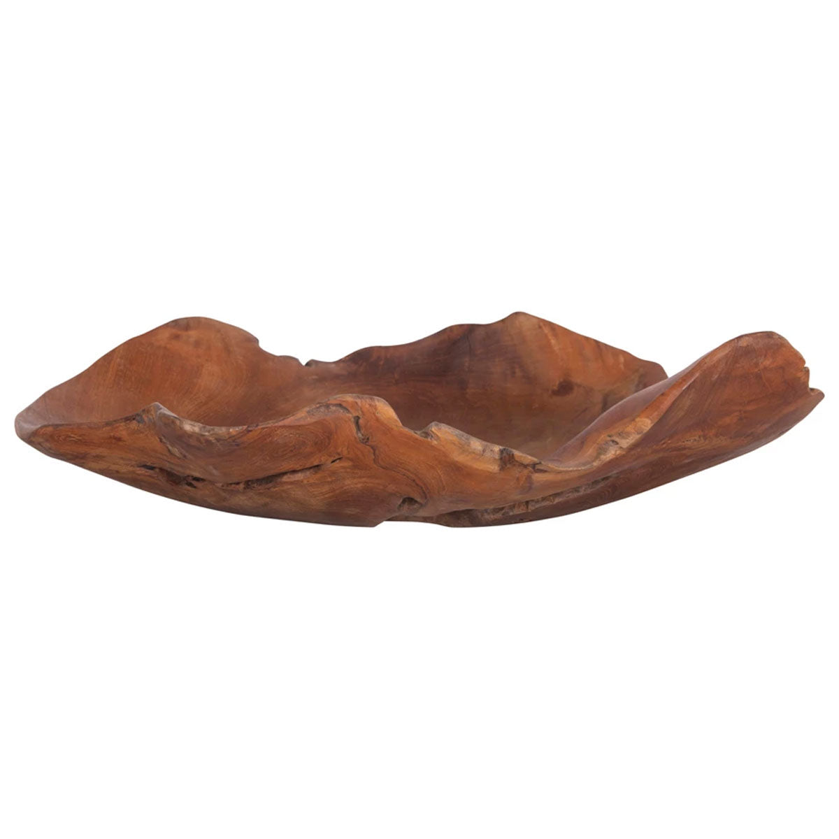 Hand Carved Teak Wood Bowl