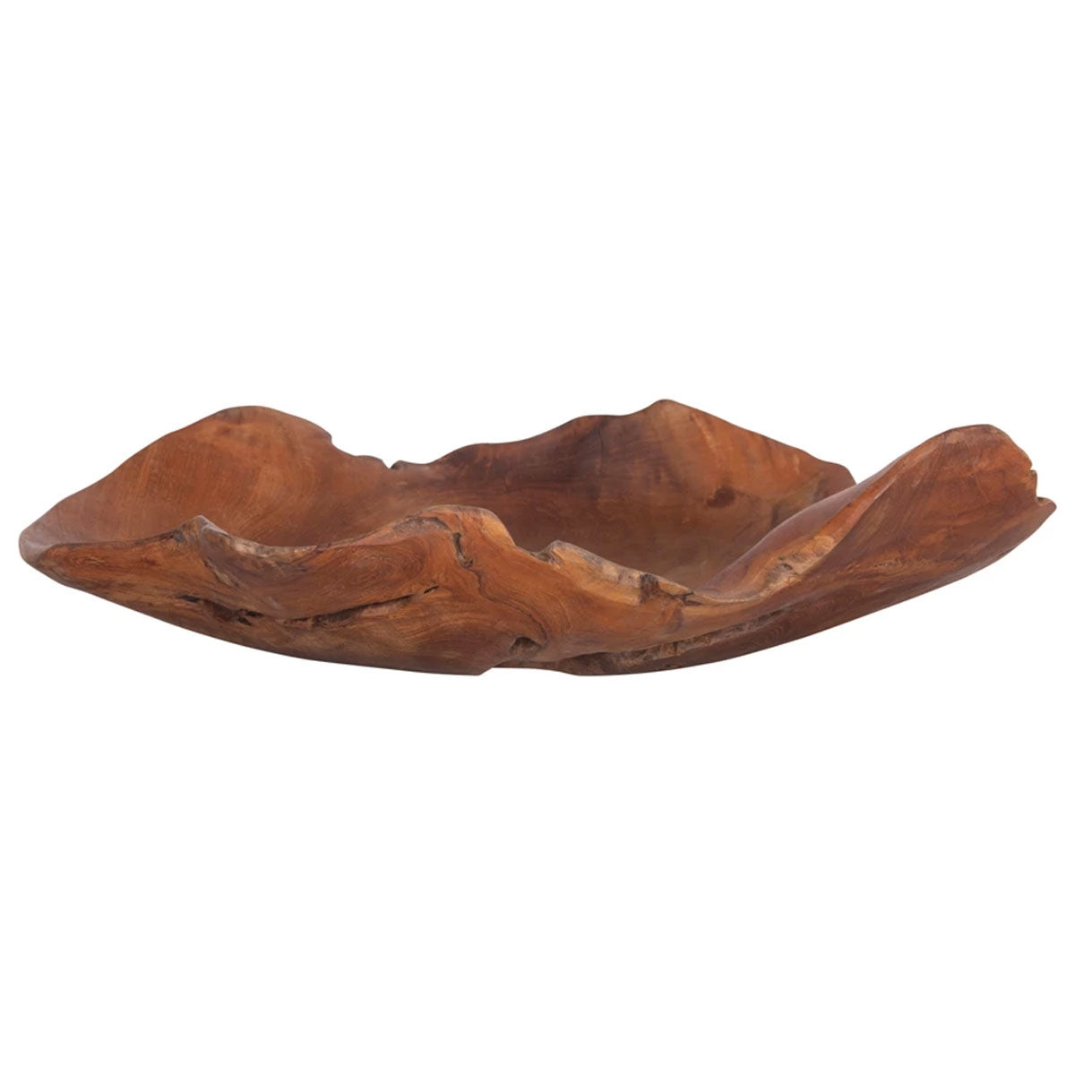 Hand Carved Teak Wood Bowl