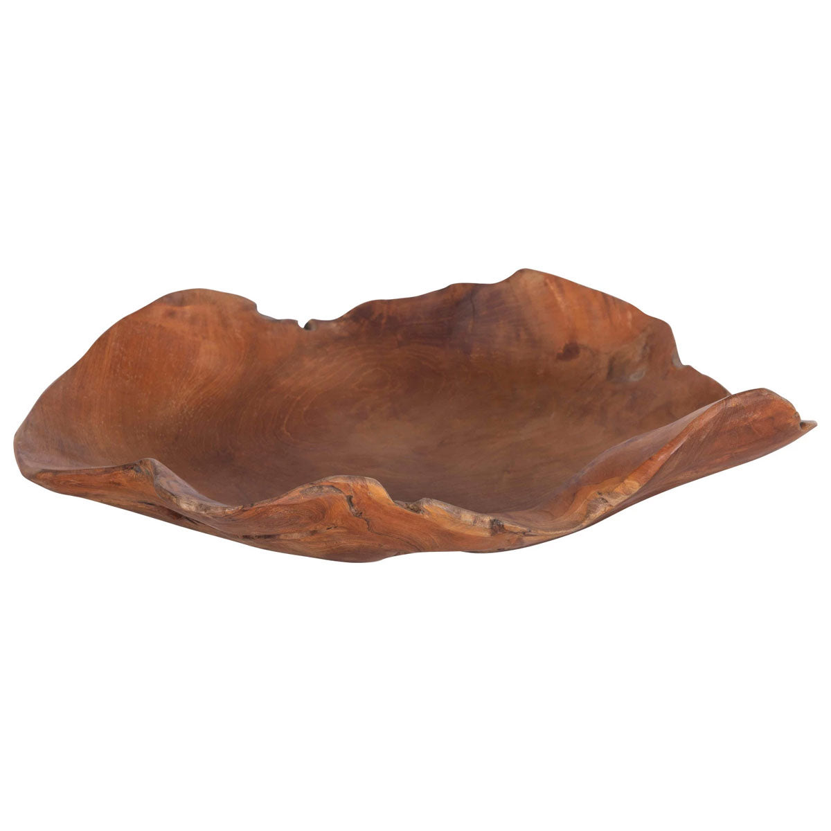 Hand Carved Teak Wood Bowl