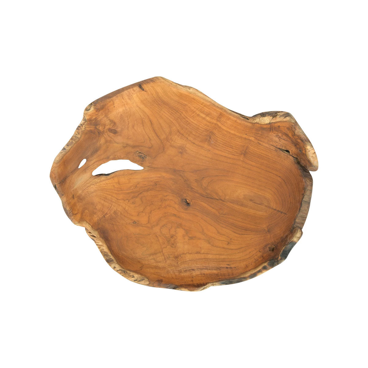 Hand Carved Teak Wood Bowl