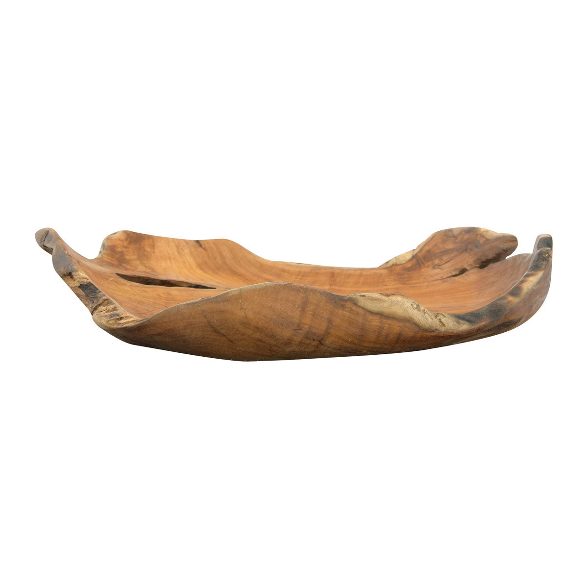 Hand Carved Teak Wood Bowl