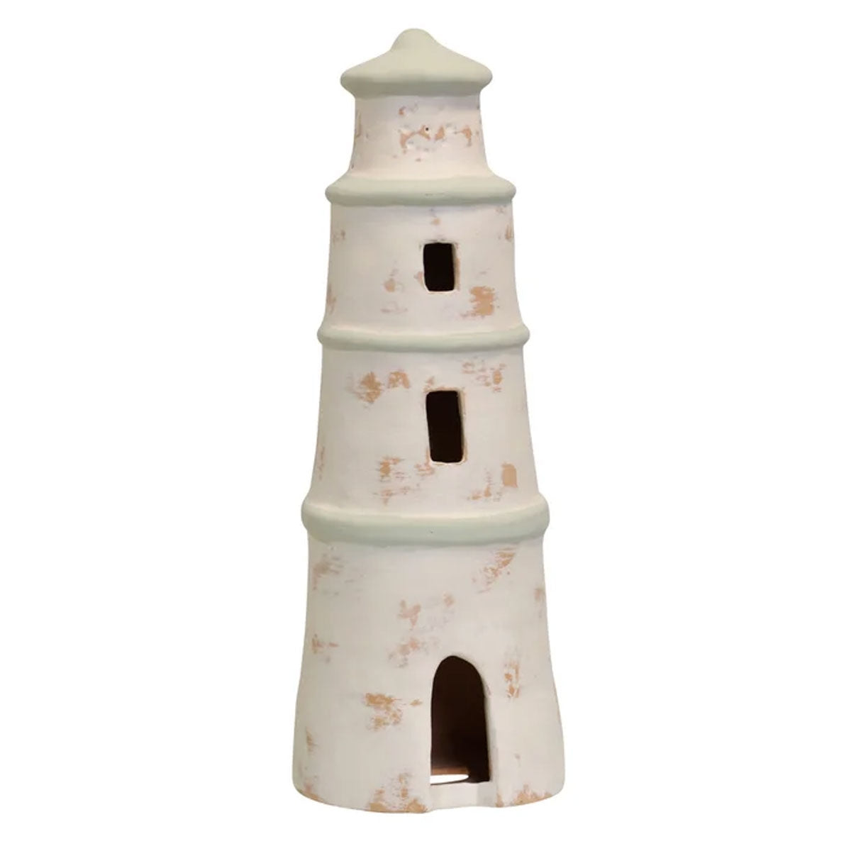 15" Terracotta Lighthouse