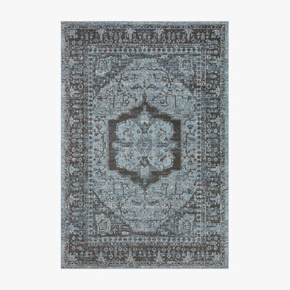 ODETTE 8 SKY/CHARCOAL 7'10X10 RUG