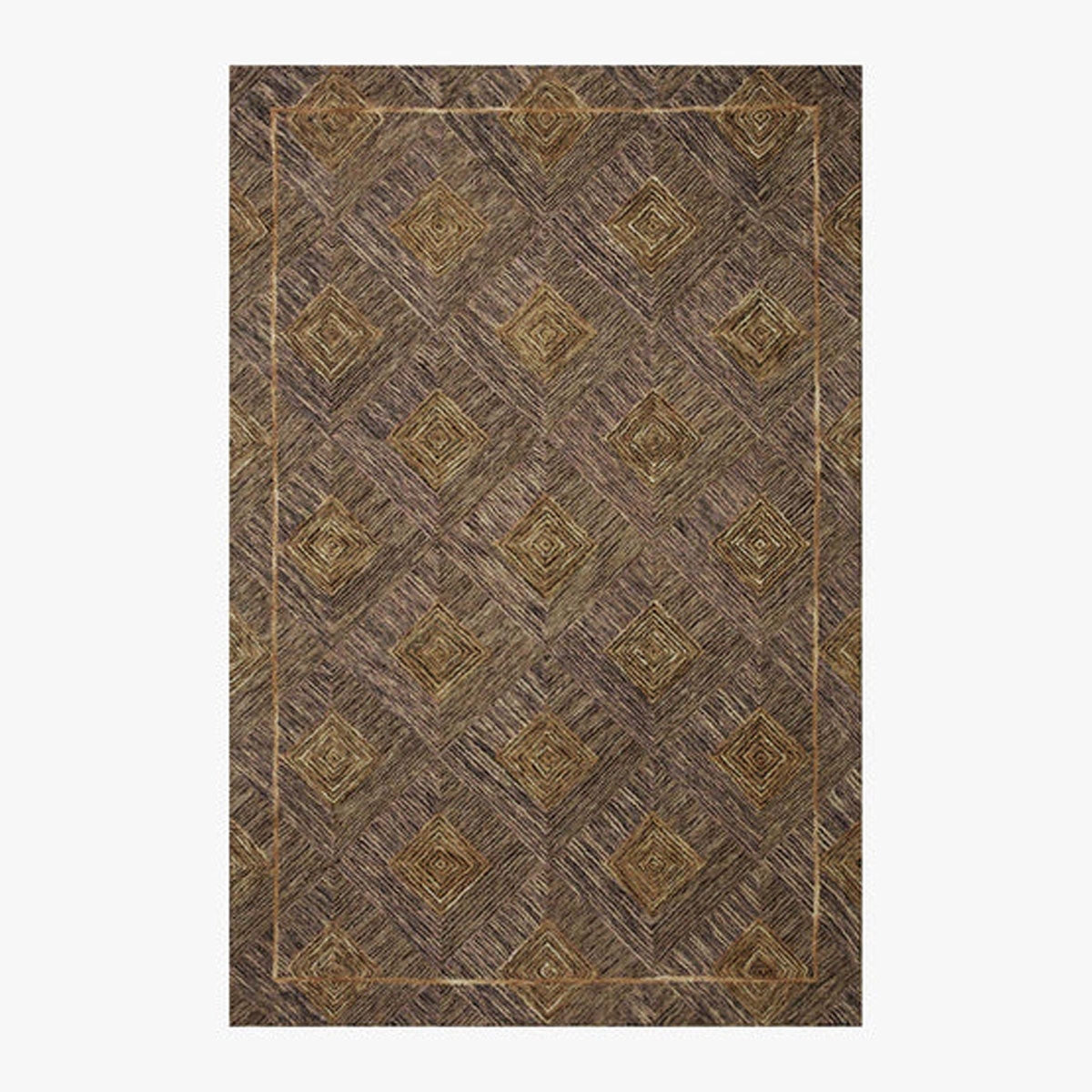 VARENA 4 PLUM/GLD 7'9X9'9 RUG