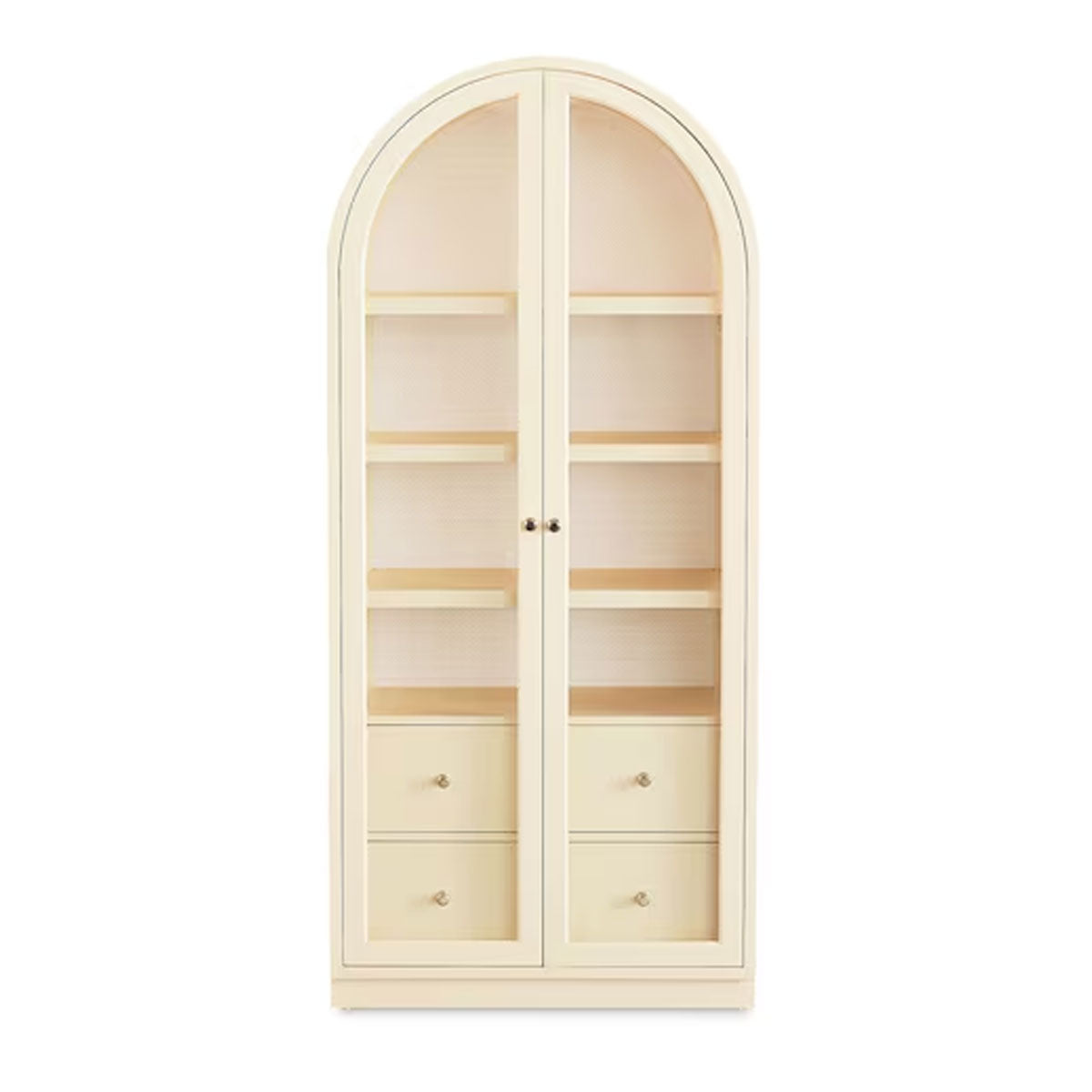 NEWBURY WHITE ARCHED CABINET