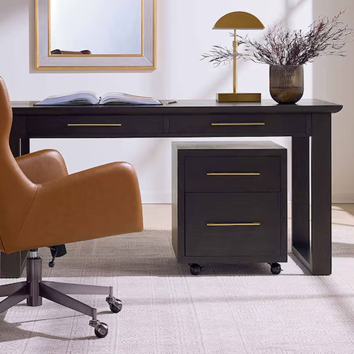 HOMEWORK MOCHA COASTER FILE CABINET
