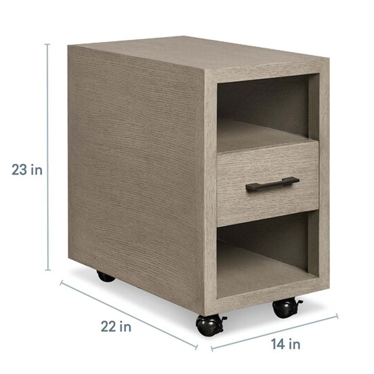 HOMEWORK GREY STORAGE CART