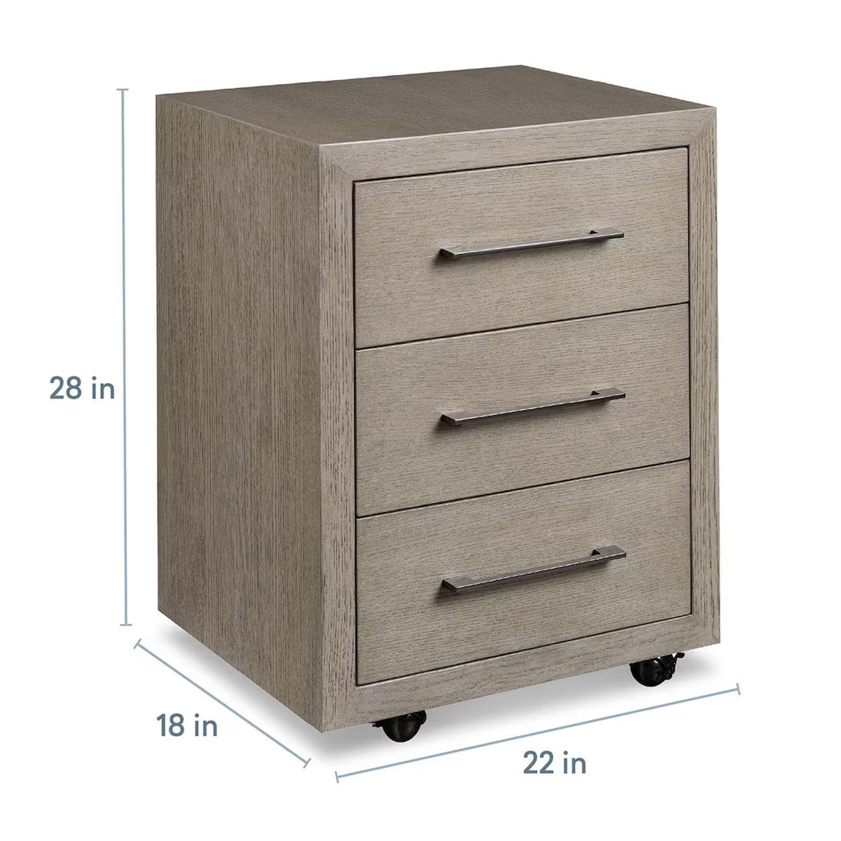 HOMEWORK GREY COASTER 3DRW CHEST