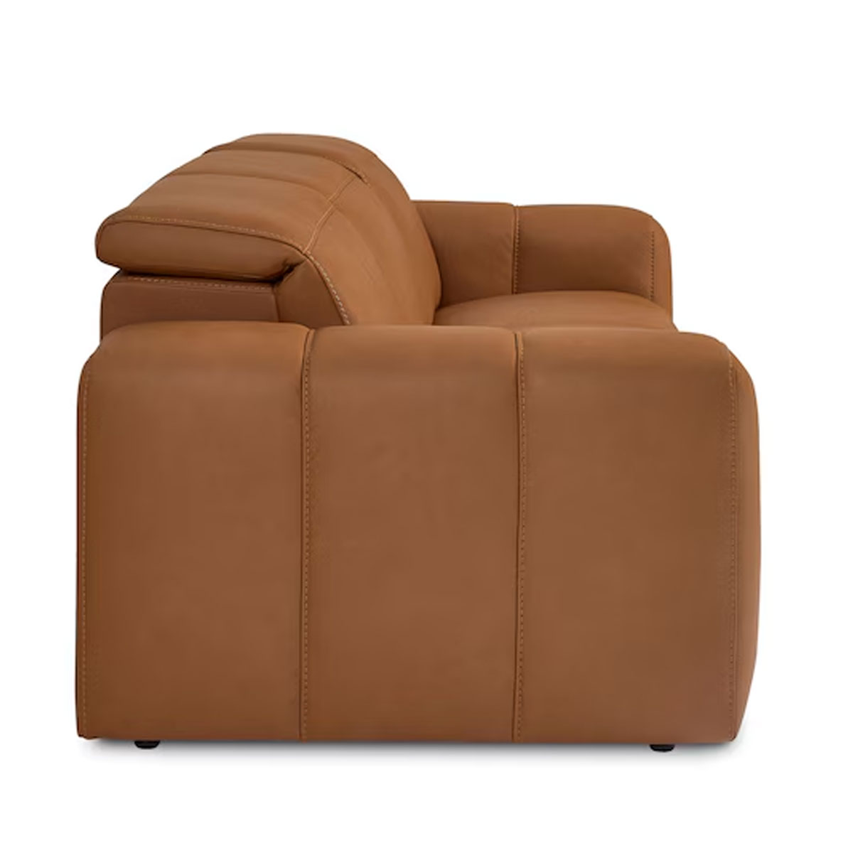 Airy Antelope Sofa With Power Headrest