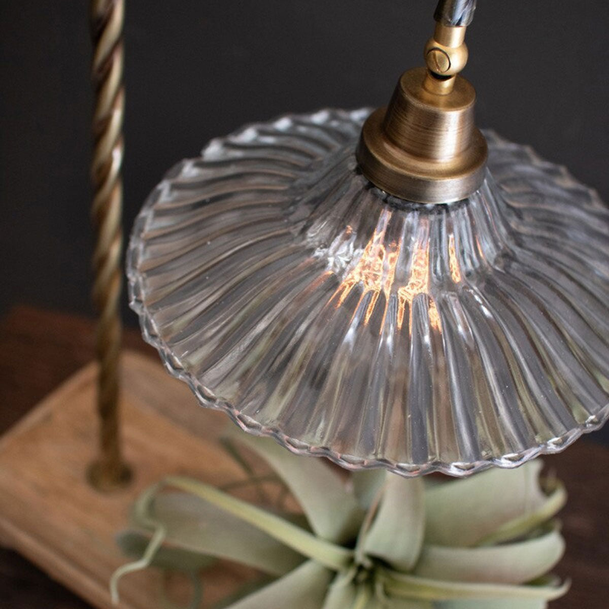 Antique Gooseneck Desk Lamp