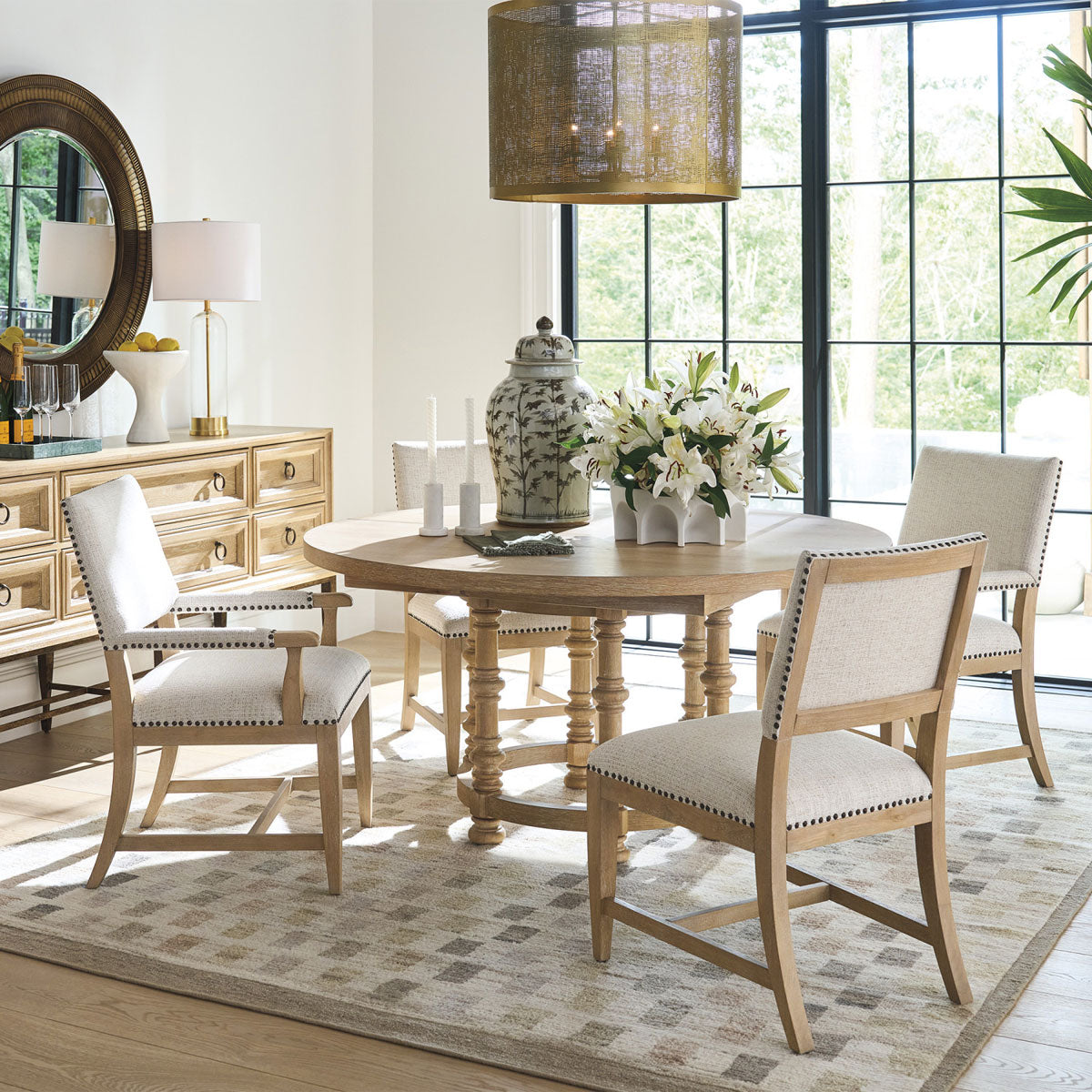 COLBURN UPH ARM CHAIR