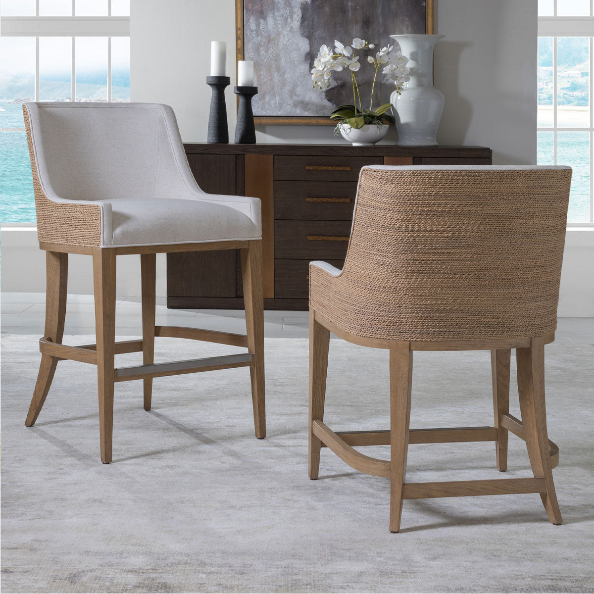 SIMPATICO WOVEN COUNTER STOOL