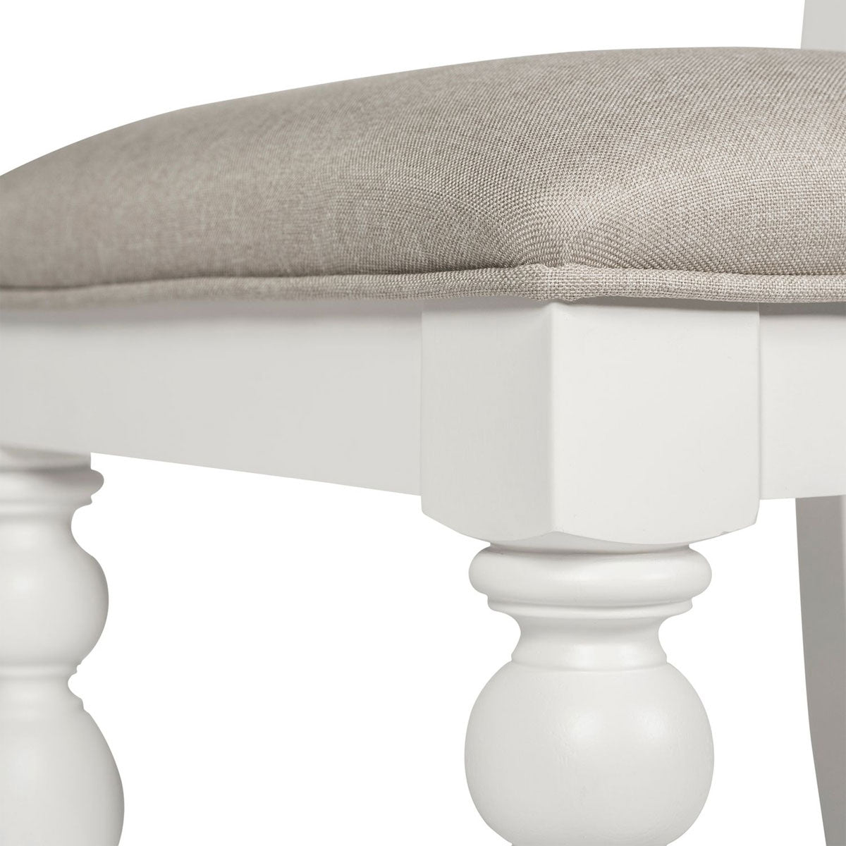 SUMMER HOUSE WHT SLAT BK CHAIR