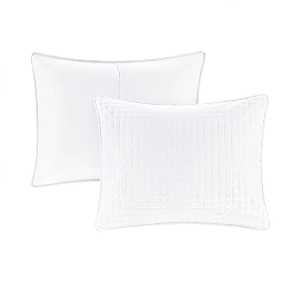 Otto 3 Pc Quilt Set White Queen