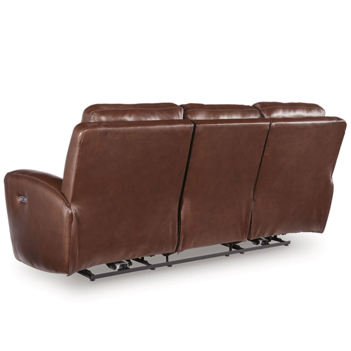 Next Move Mahog Power Headrest Sofa