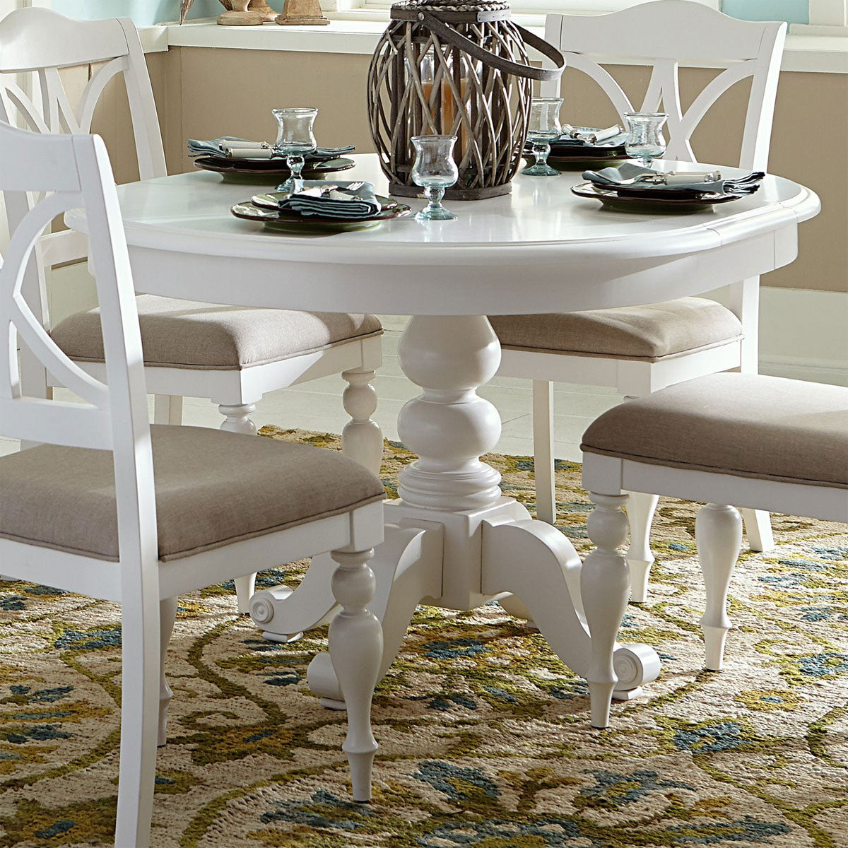 SUMMER HOUSE WH 5PC RND DINE