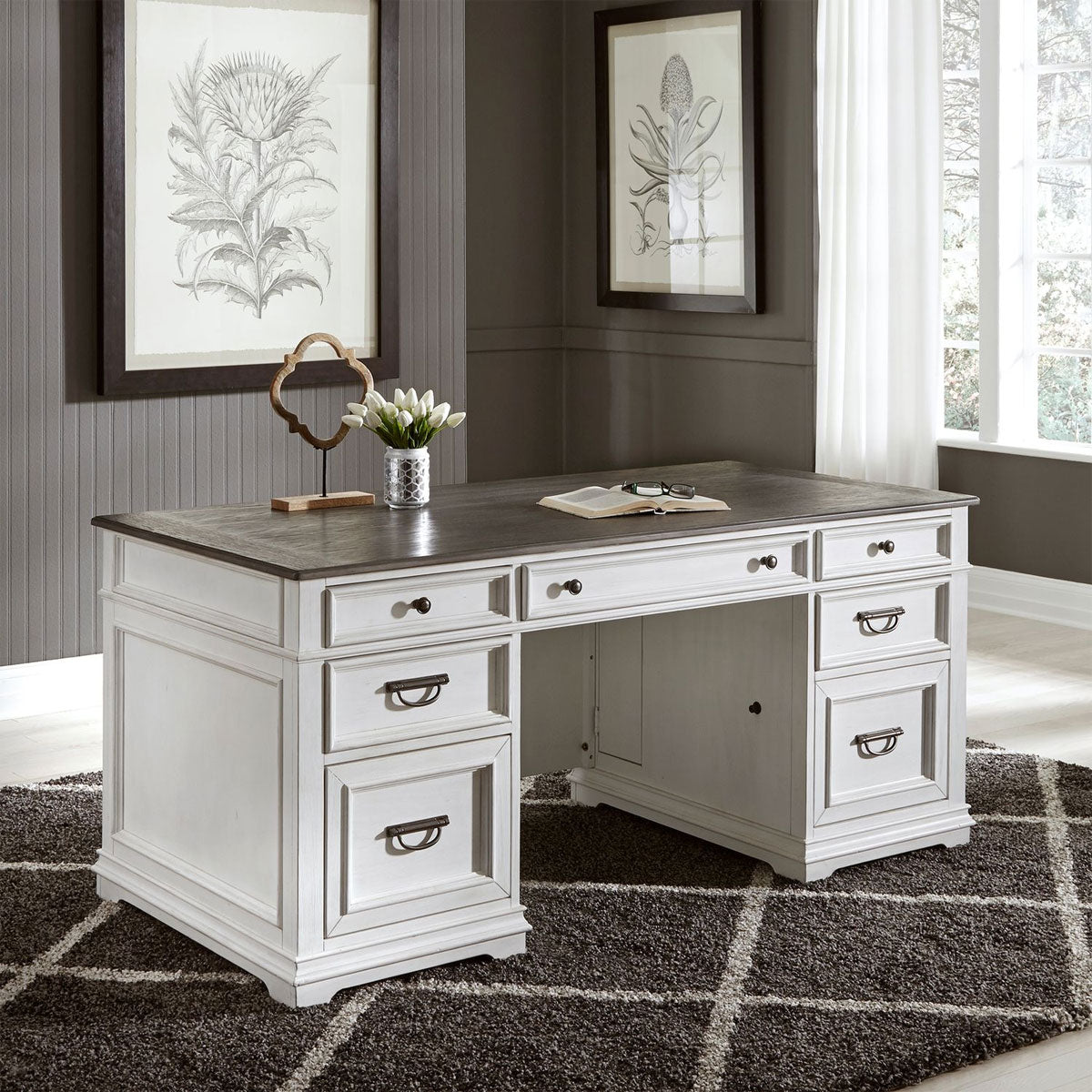 ALLSYON PARK DESK TOP/BASE