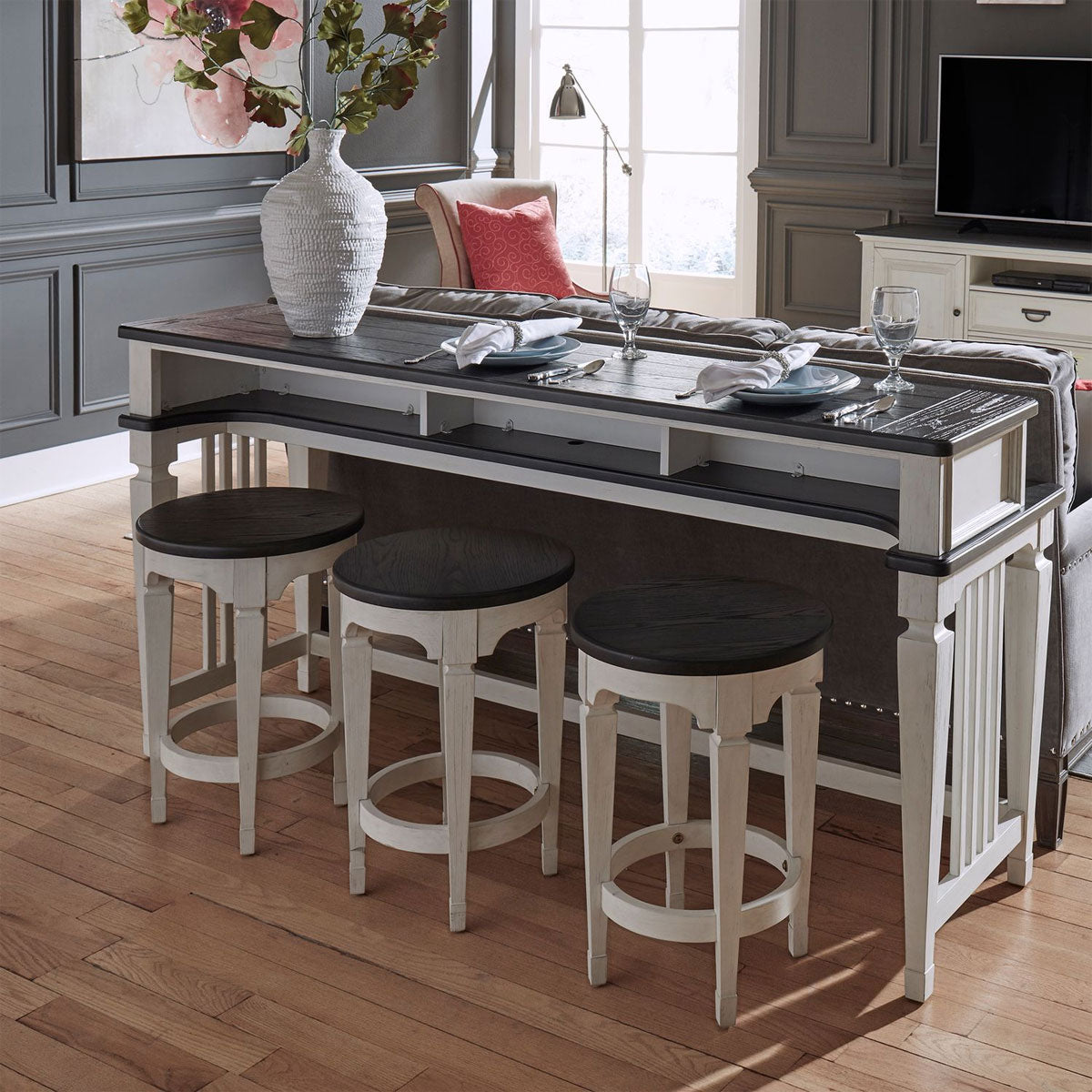ALLYSON PARK CONSOLE STOOL