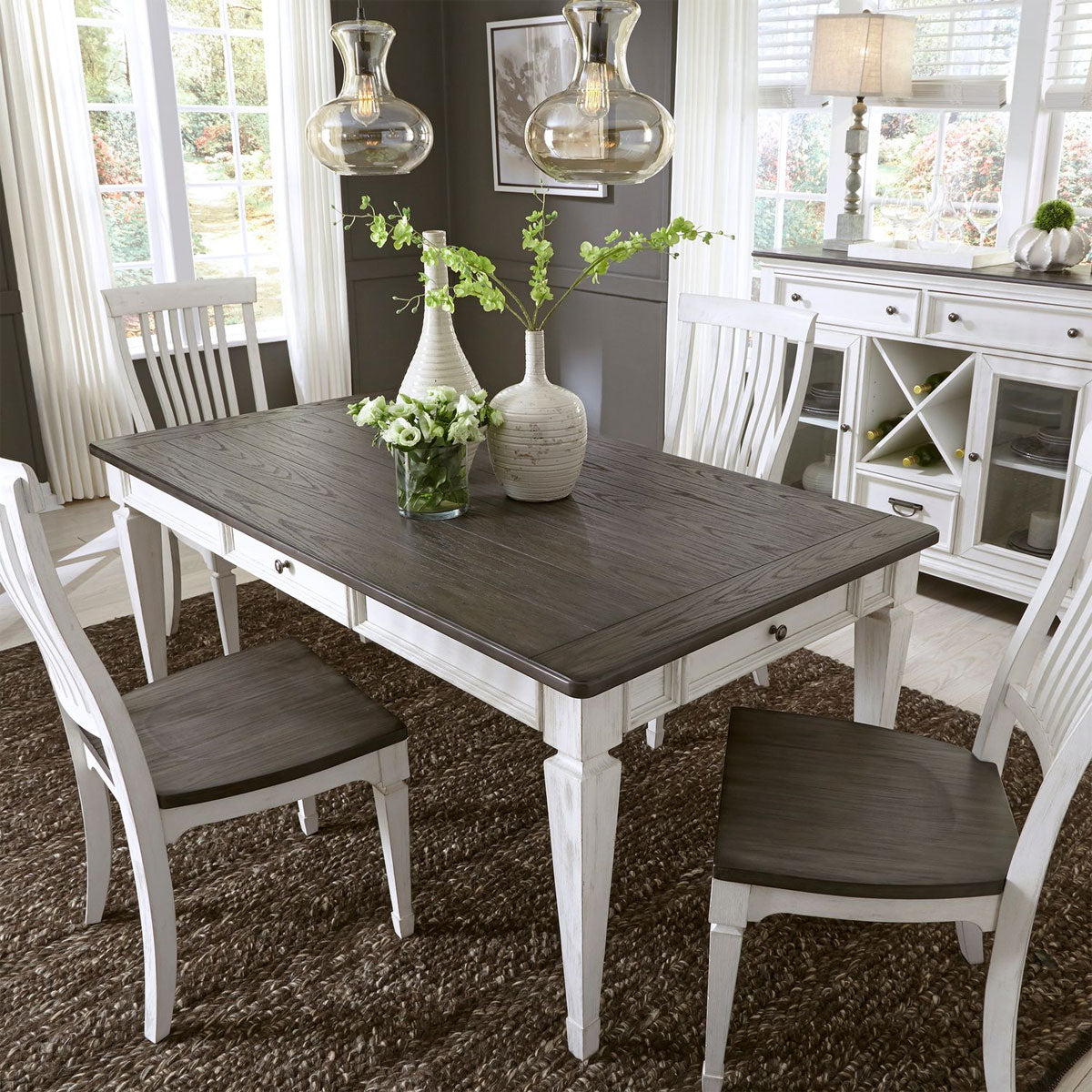 ALLYSON PARK RECT LEG TABLE