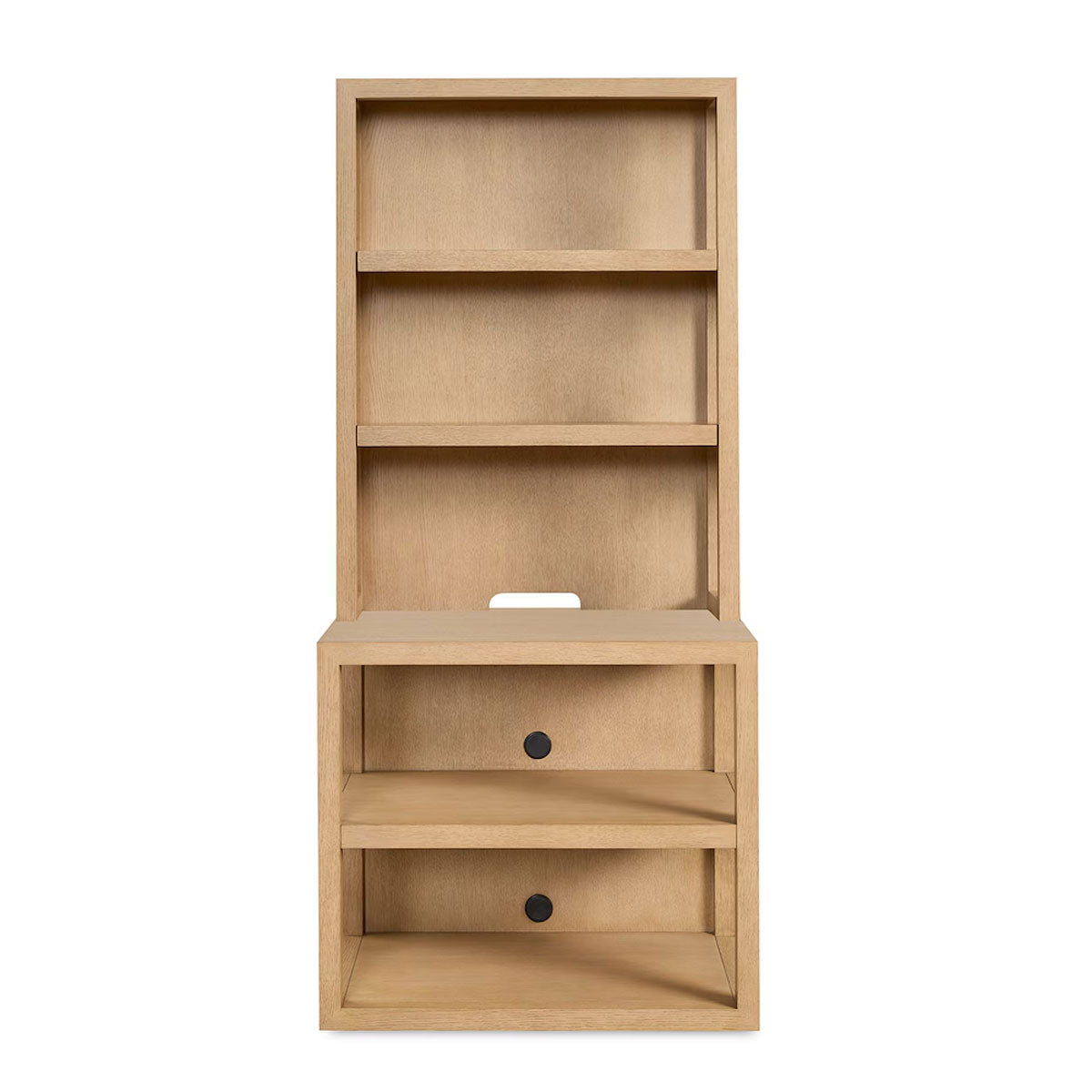 HOMEWORK NAT BOOKCASE W/HUTCH