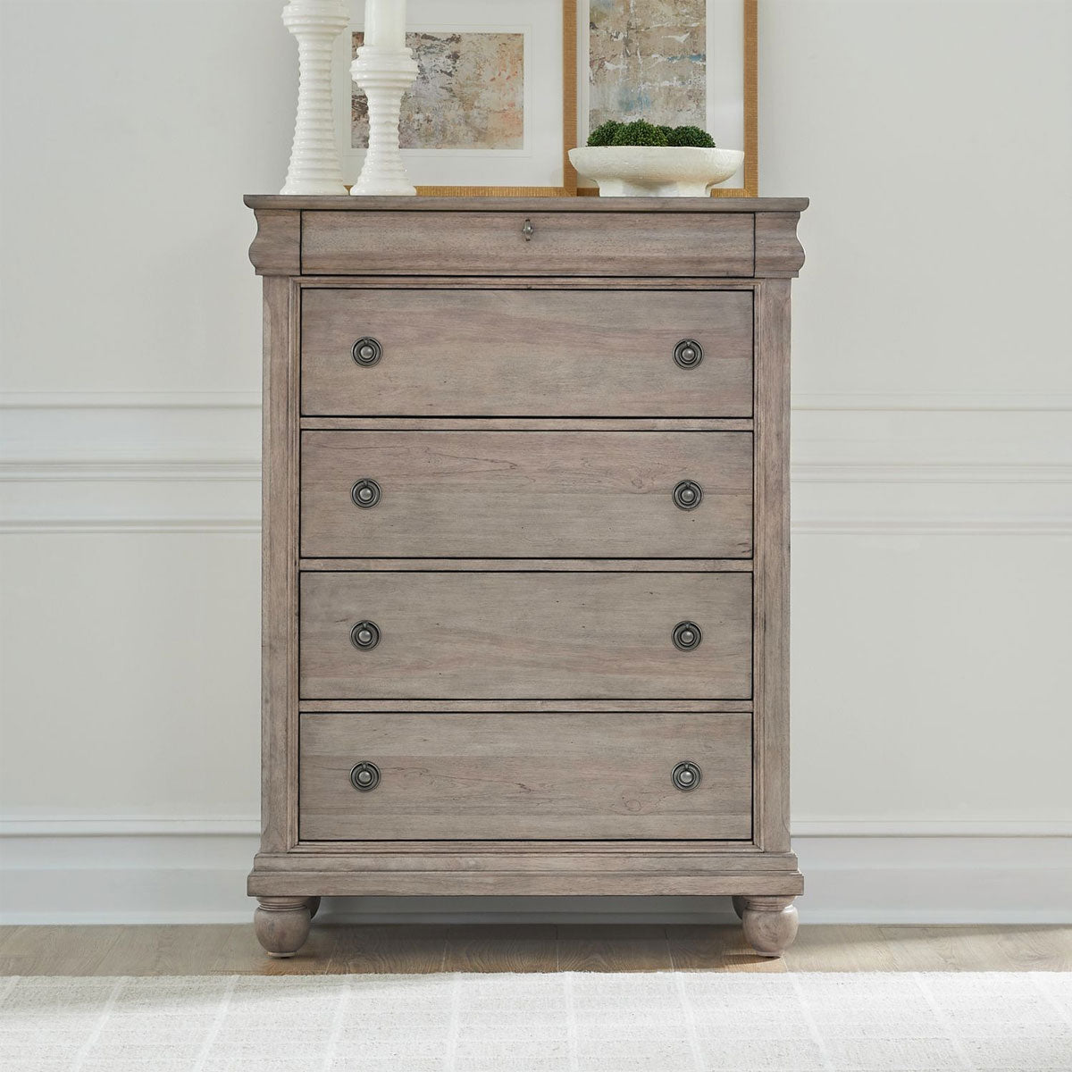 RUSTIC TRAD 5 DRW CHEST