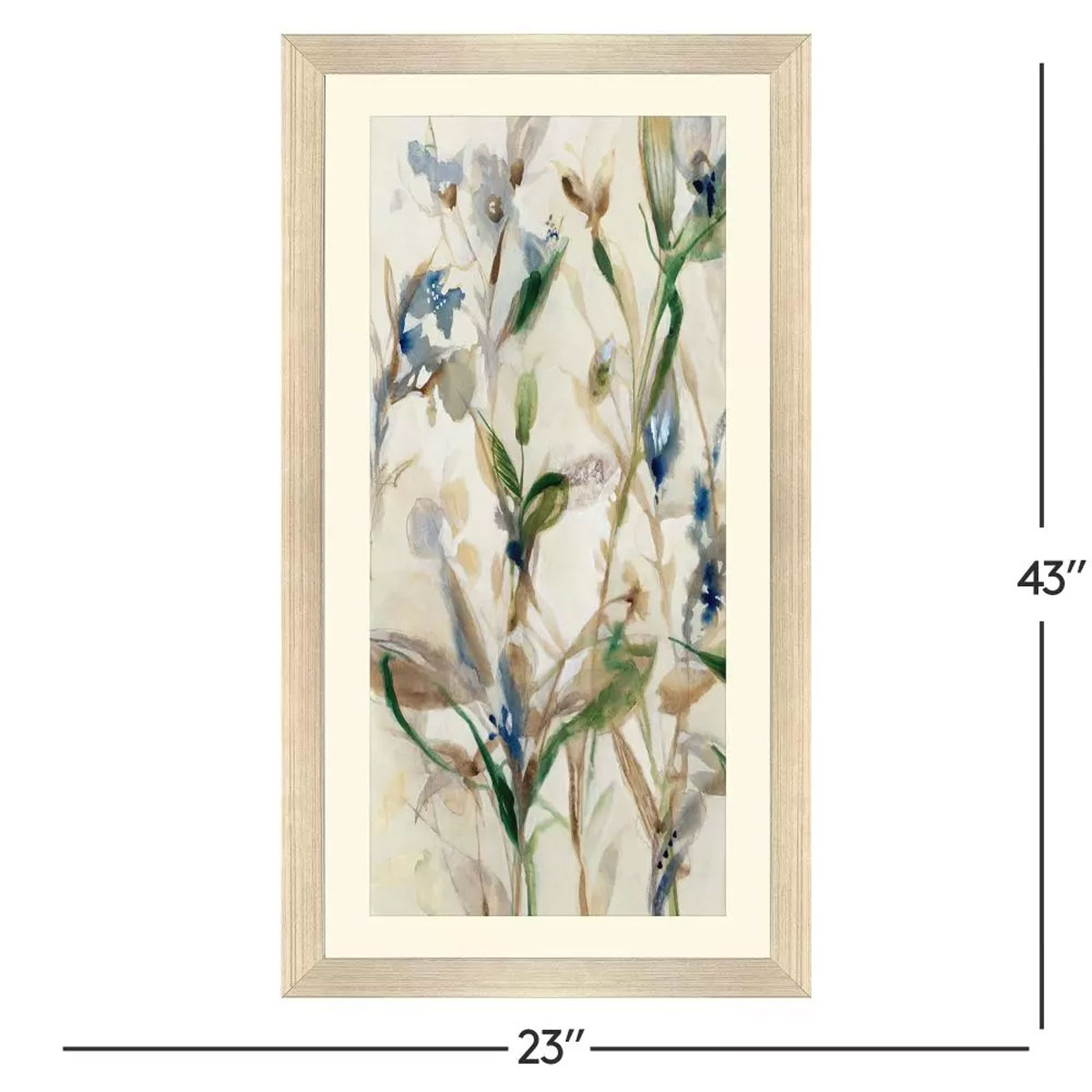 WILD GRASS LEFT FRAMED ART