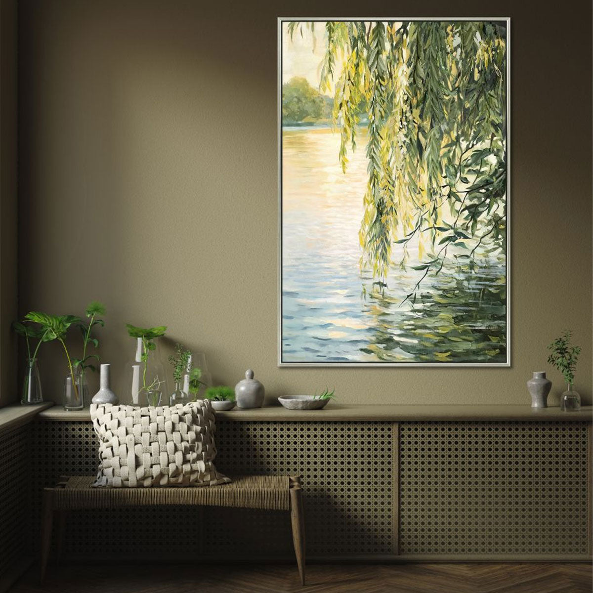 WILLOW WHISPER FRAMED ART