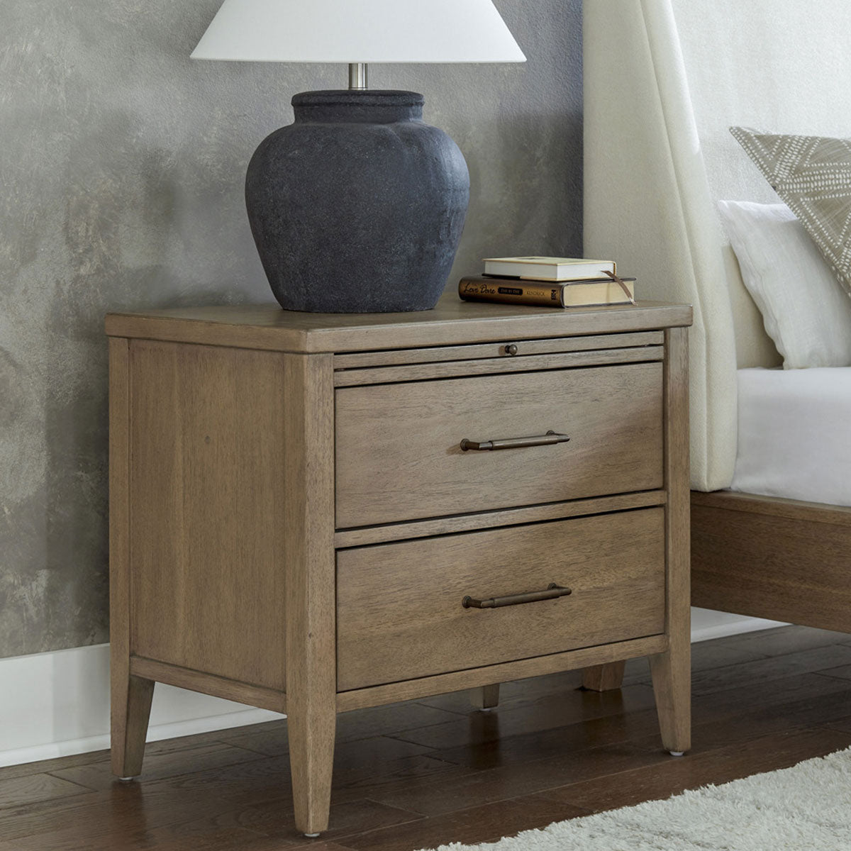 Olivia 2drw Nightstand
