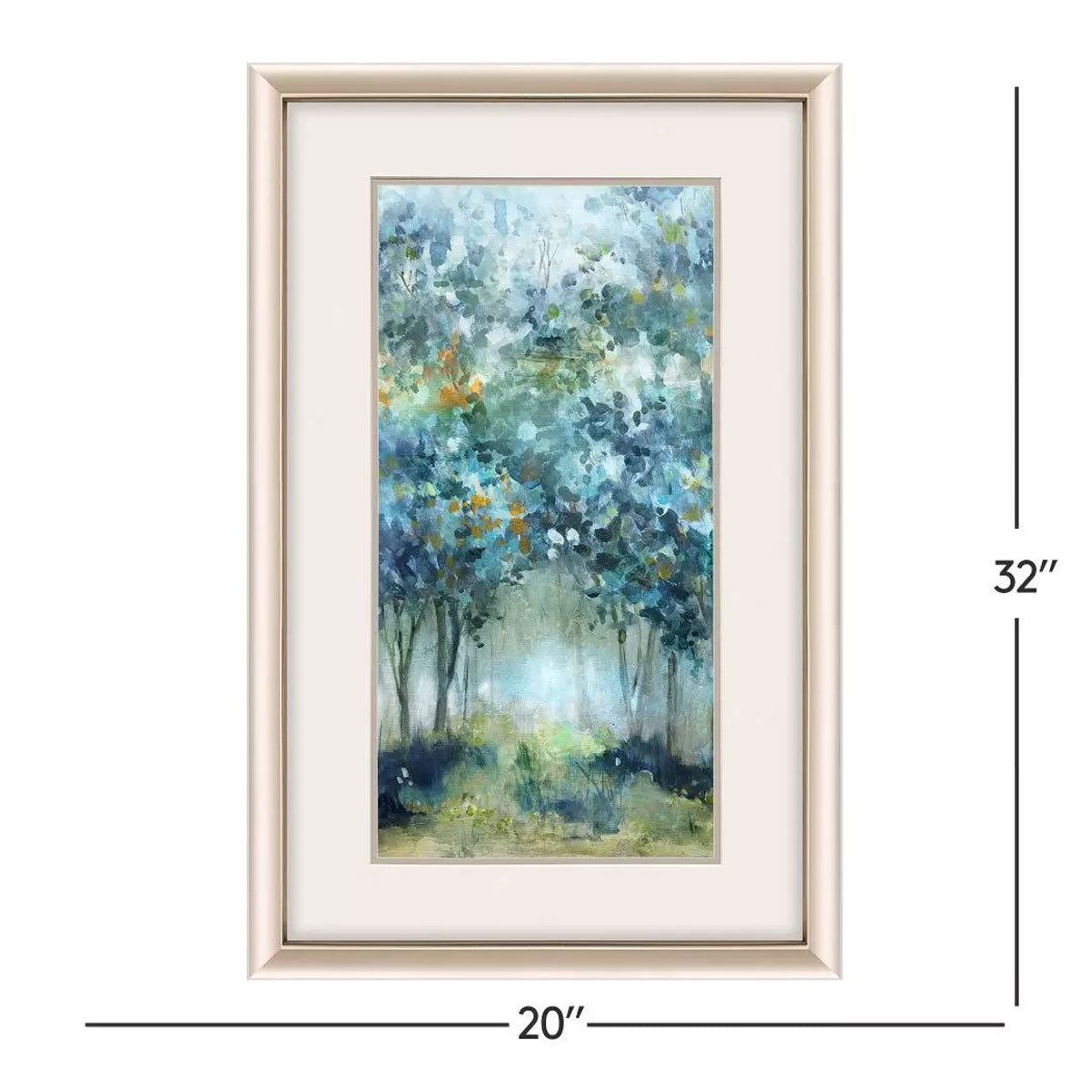 TREE MIST S/2 FRM ART
