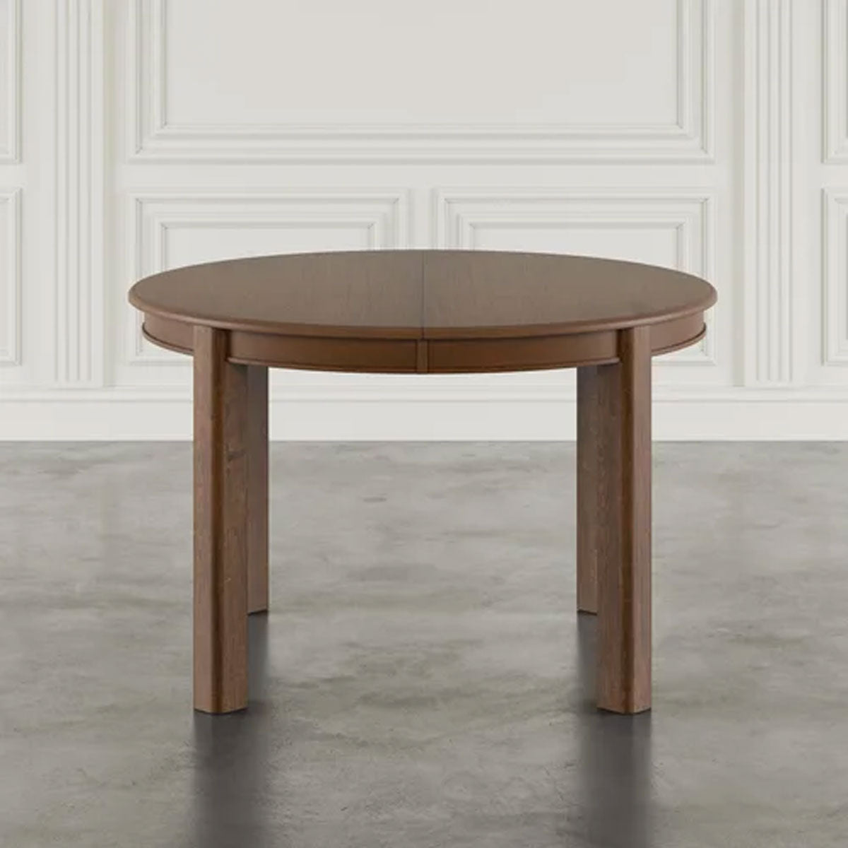 CARSONS OAK RND EXT TABLE
