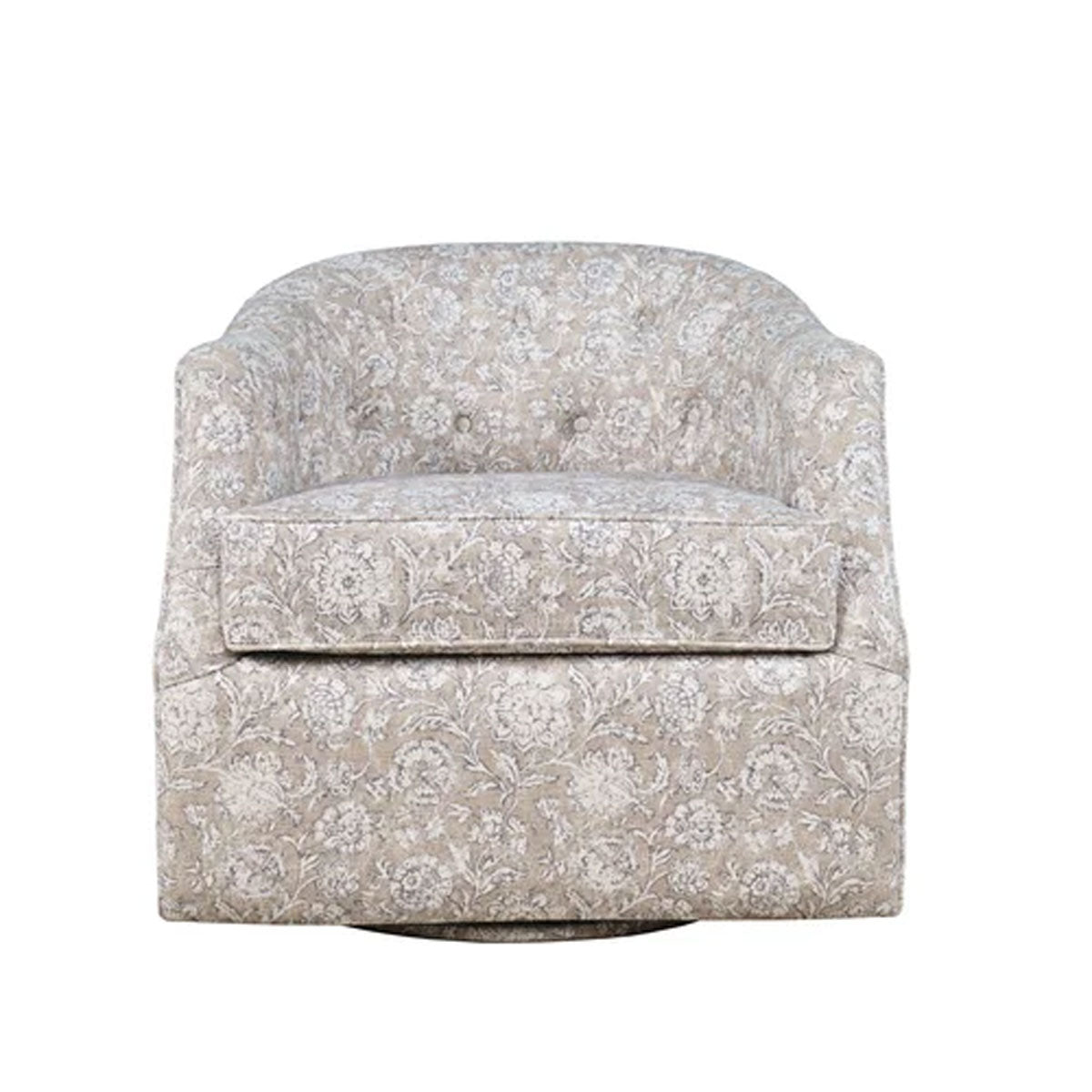 LOTTIE SAND SWIVEL ACCENT CHAIR