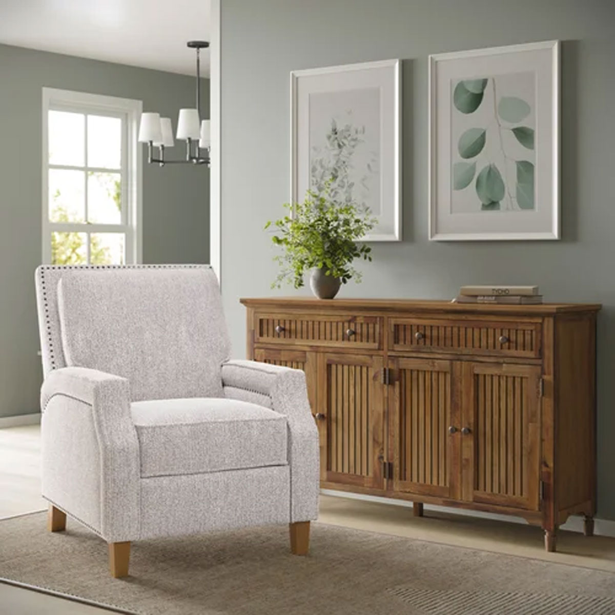 YORK RECLINER IN SAND