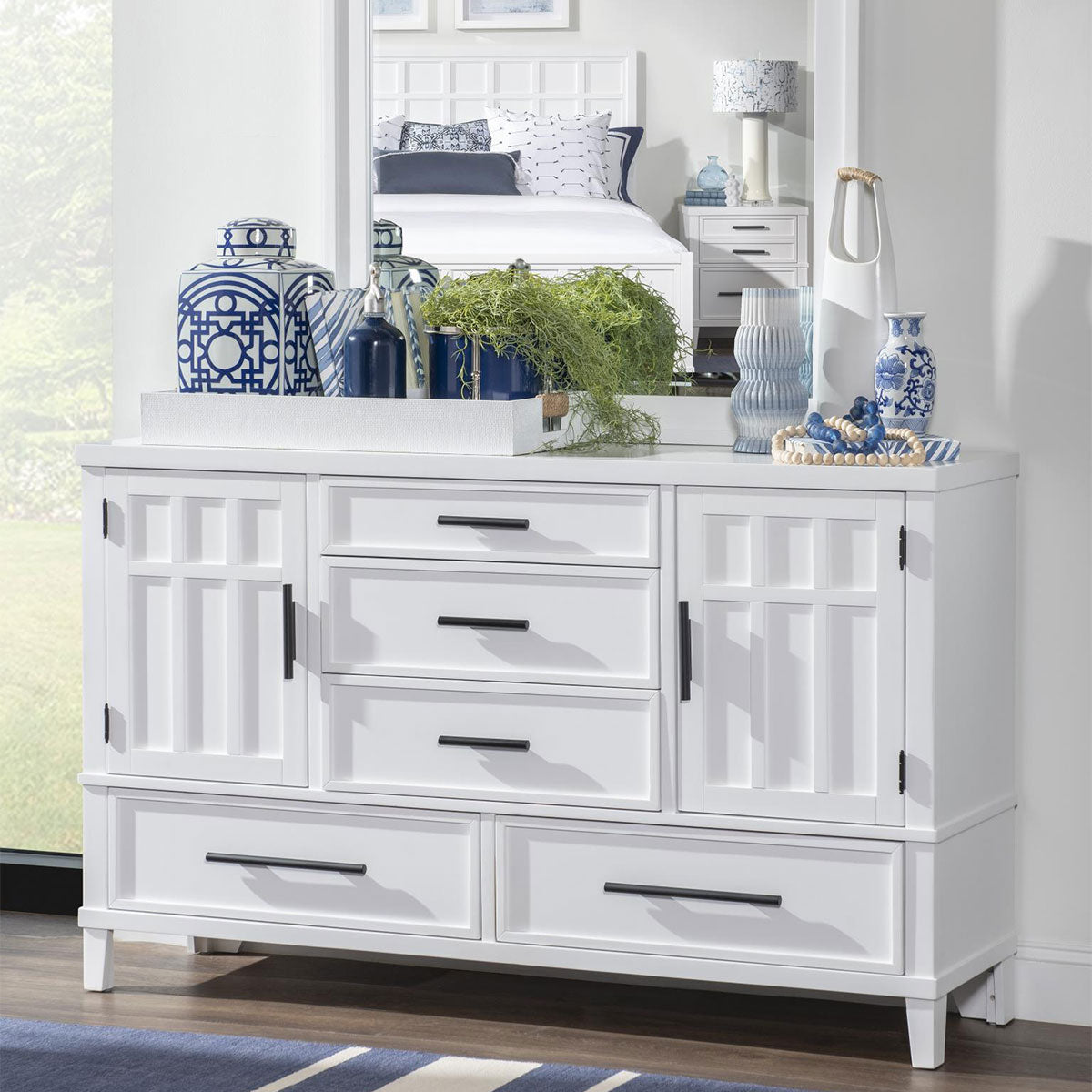 bahama-5-drawer-dresser #color_white