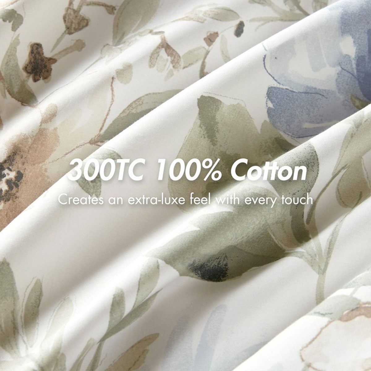 Herbal Floral 6pc Queen Comf St