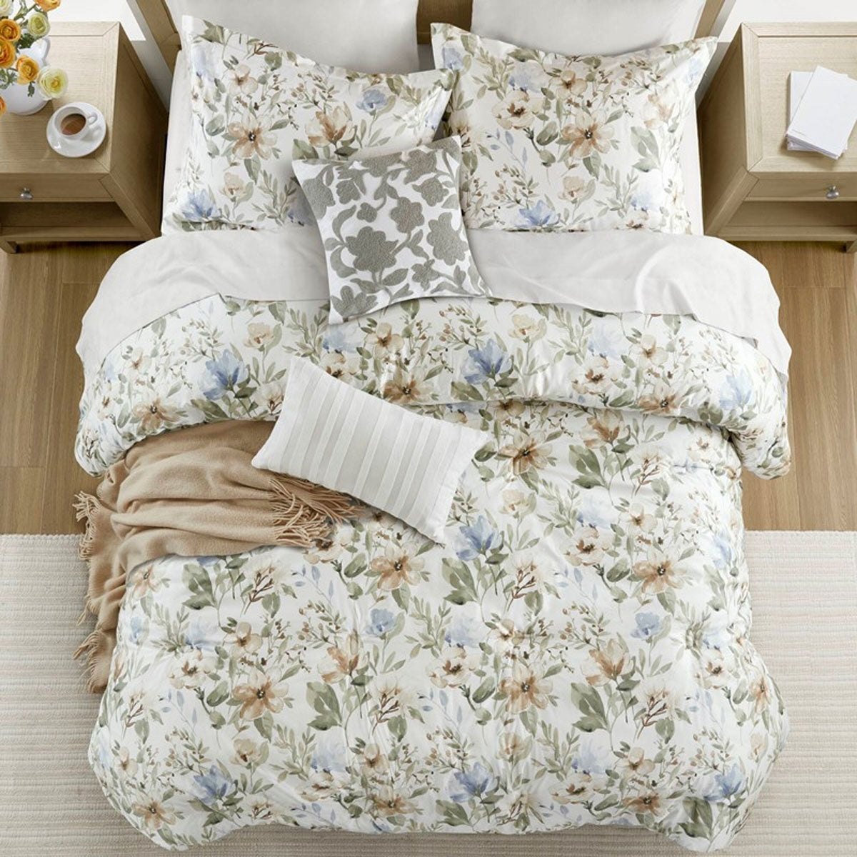 Herbal Floral 6pc Kg Comf St