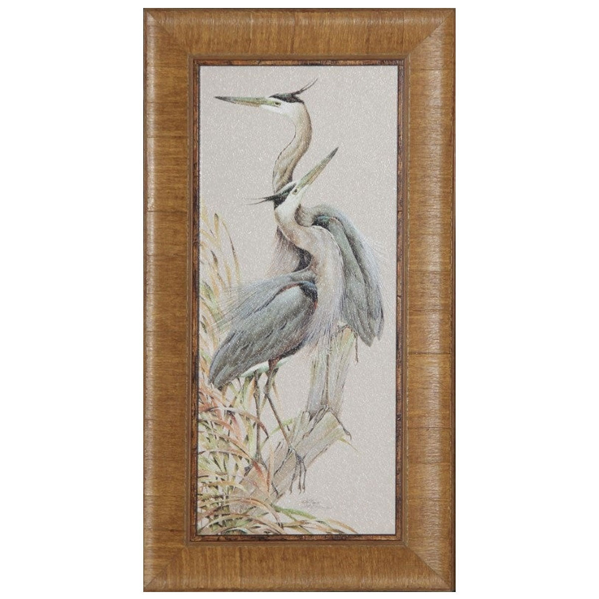 DBL HERON ISLAND FRM ART