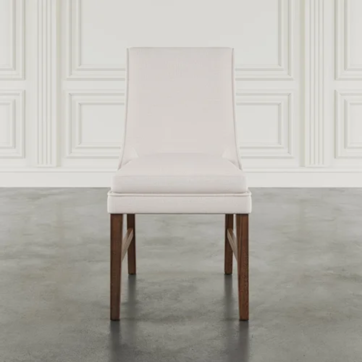 CARSONS OAK DIN CHAIR IN WHEAT