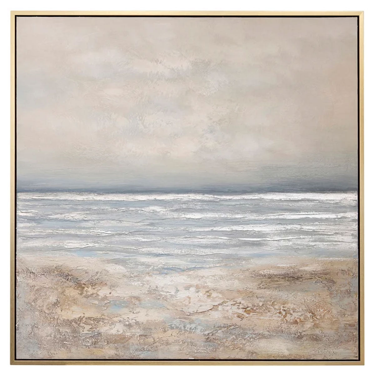 PEACEFUL SEASCAPE FRAMED ART