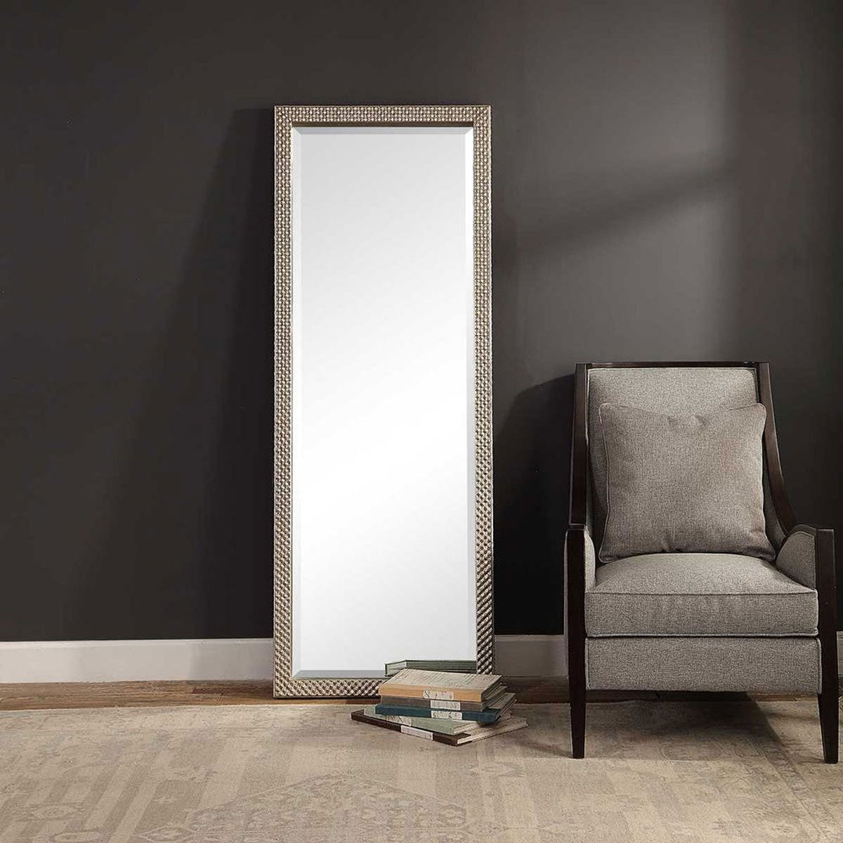 Cacelia Slvr Fl Mirror