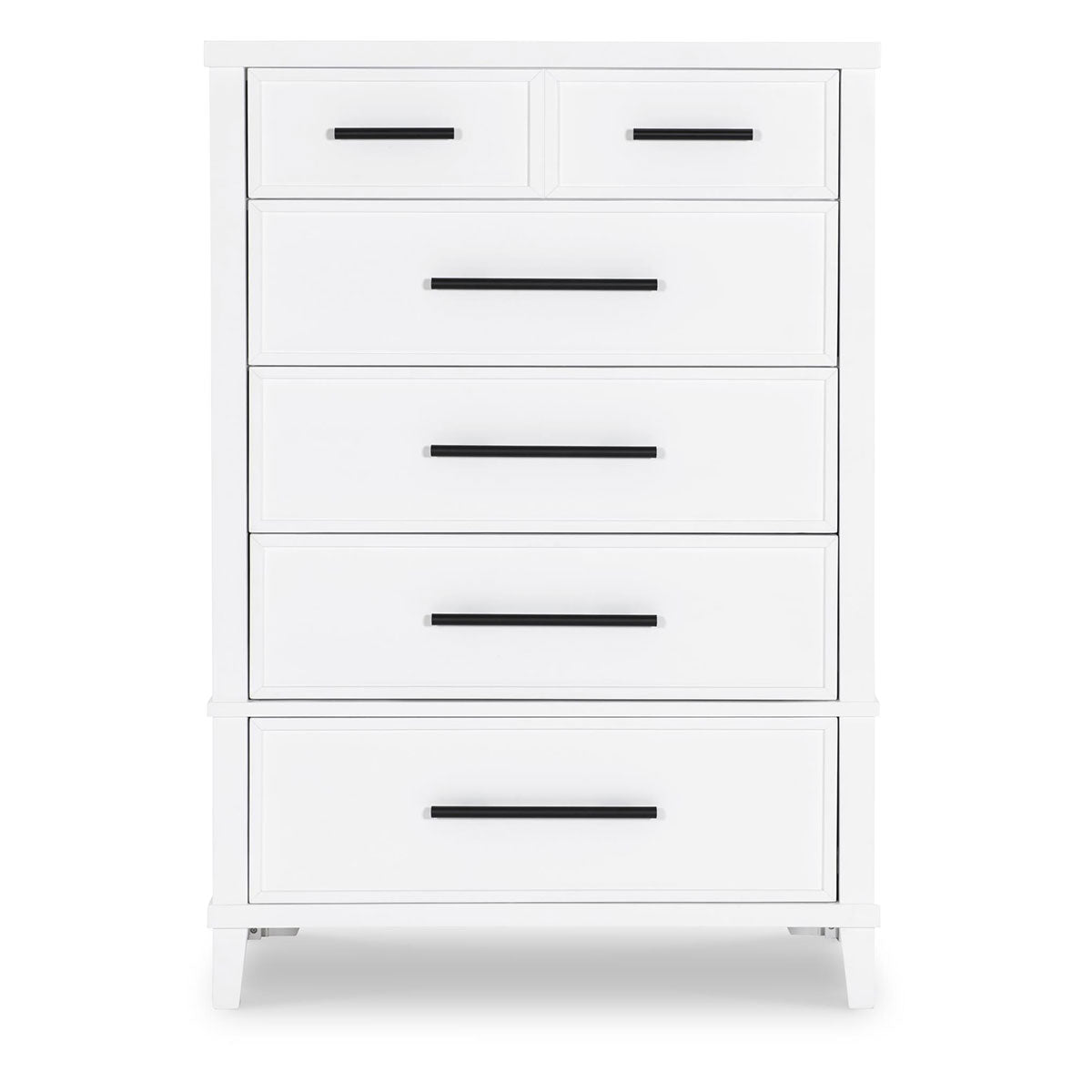 bahama-5-drawer-chest #color_white