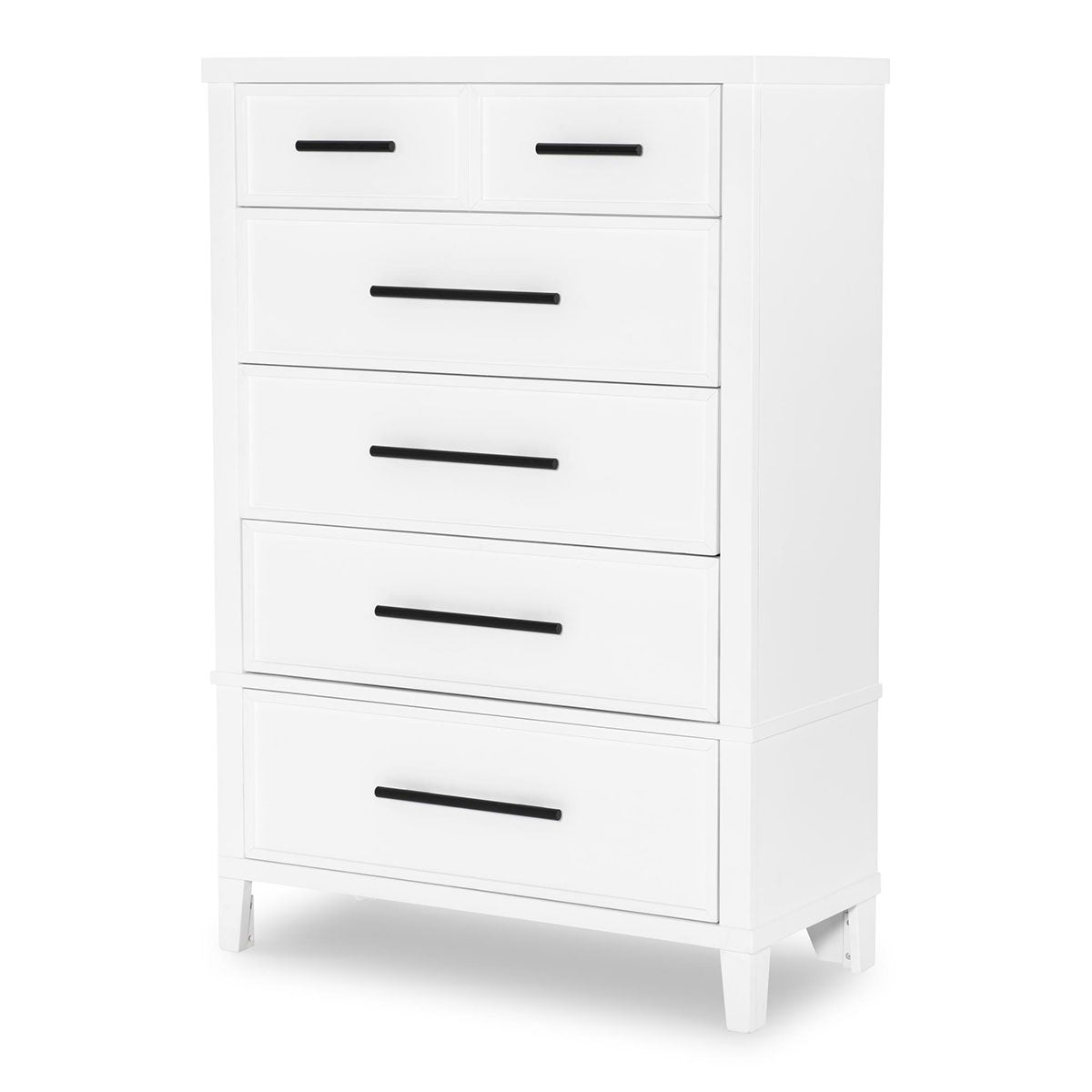 bahama-5-drawer-chest #color_white